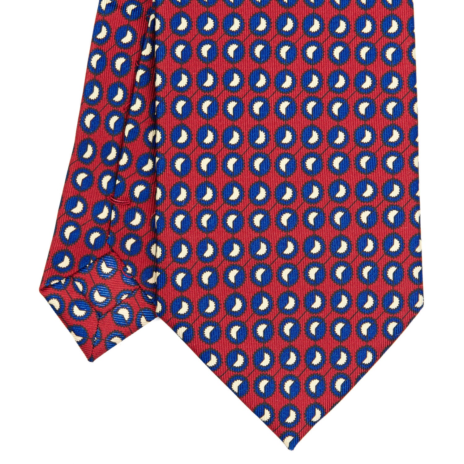 BURGUNDY EXTRA LONG SILK TIE