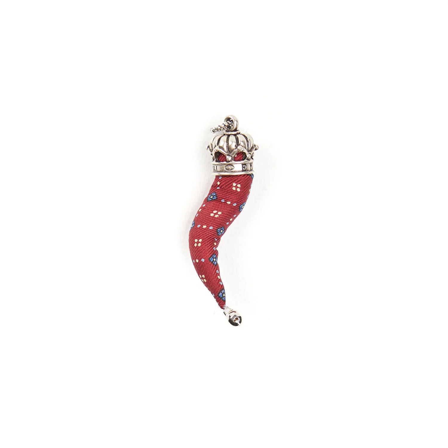 BURGUNDY GOOD-LUCK CHARM