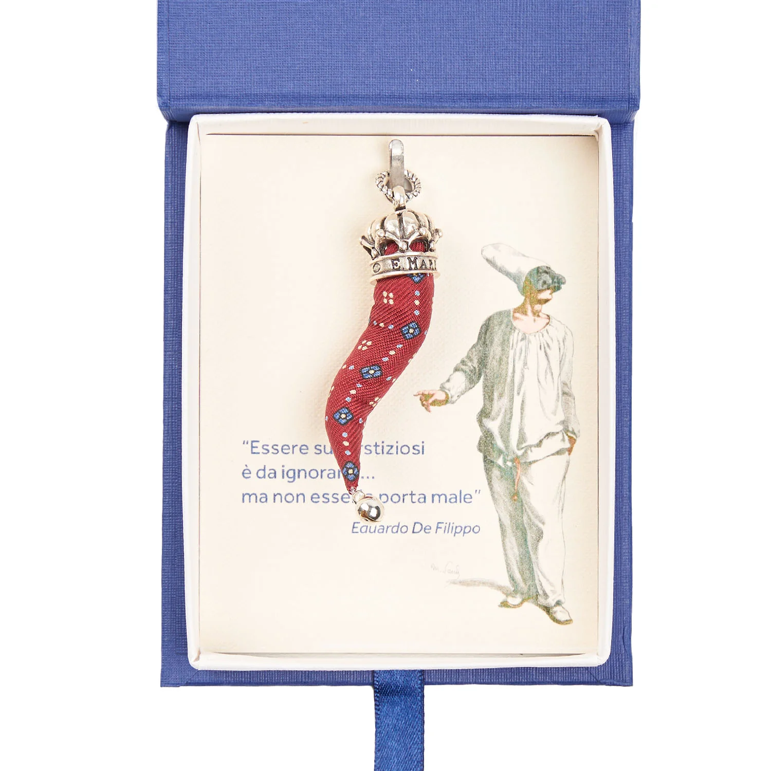 BURGUNDY GOOD-LUCK CHARM - Image 2
