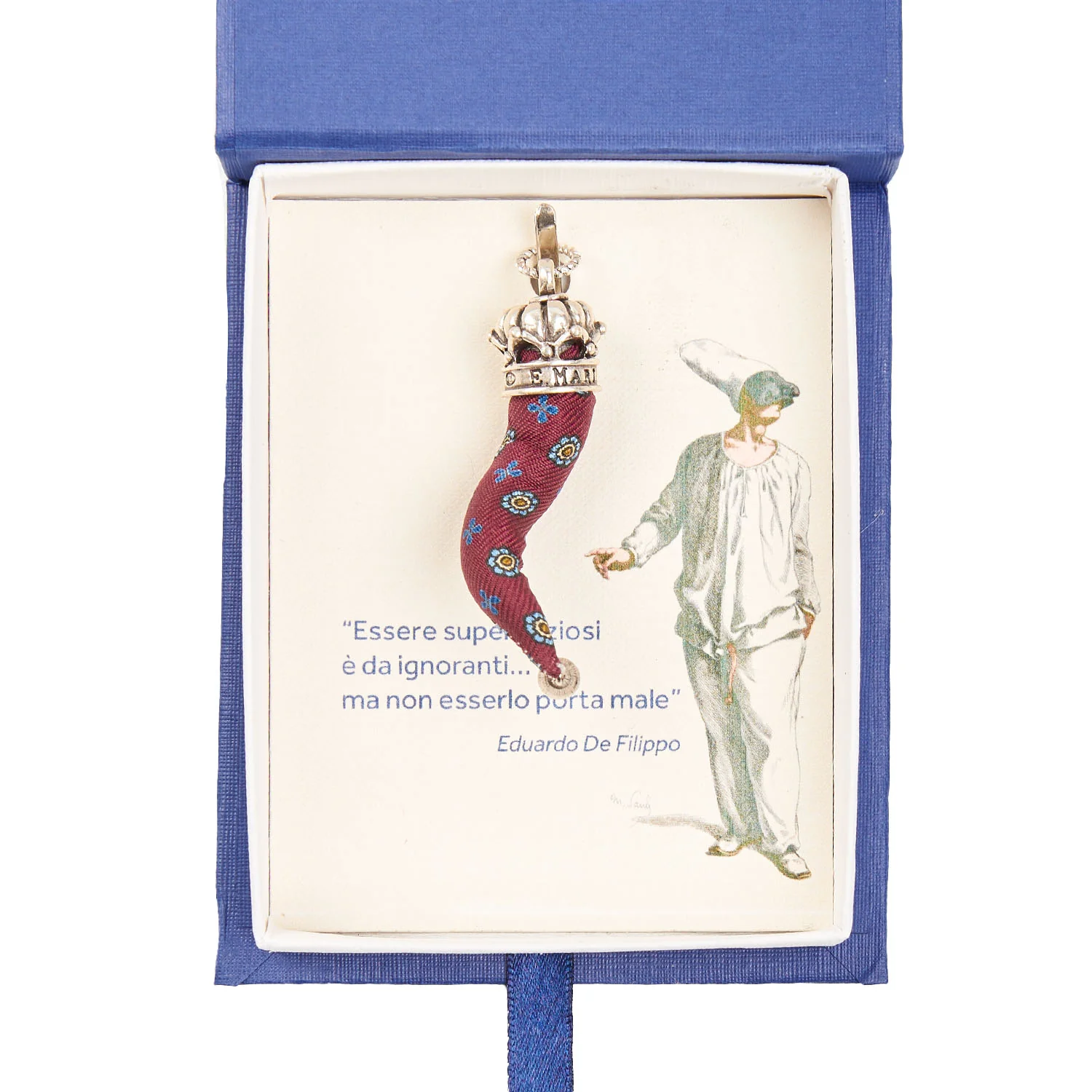 BURGUNDY GOOD-LUCK CHARM - Image 2