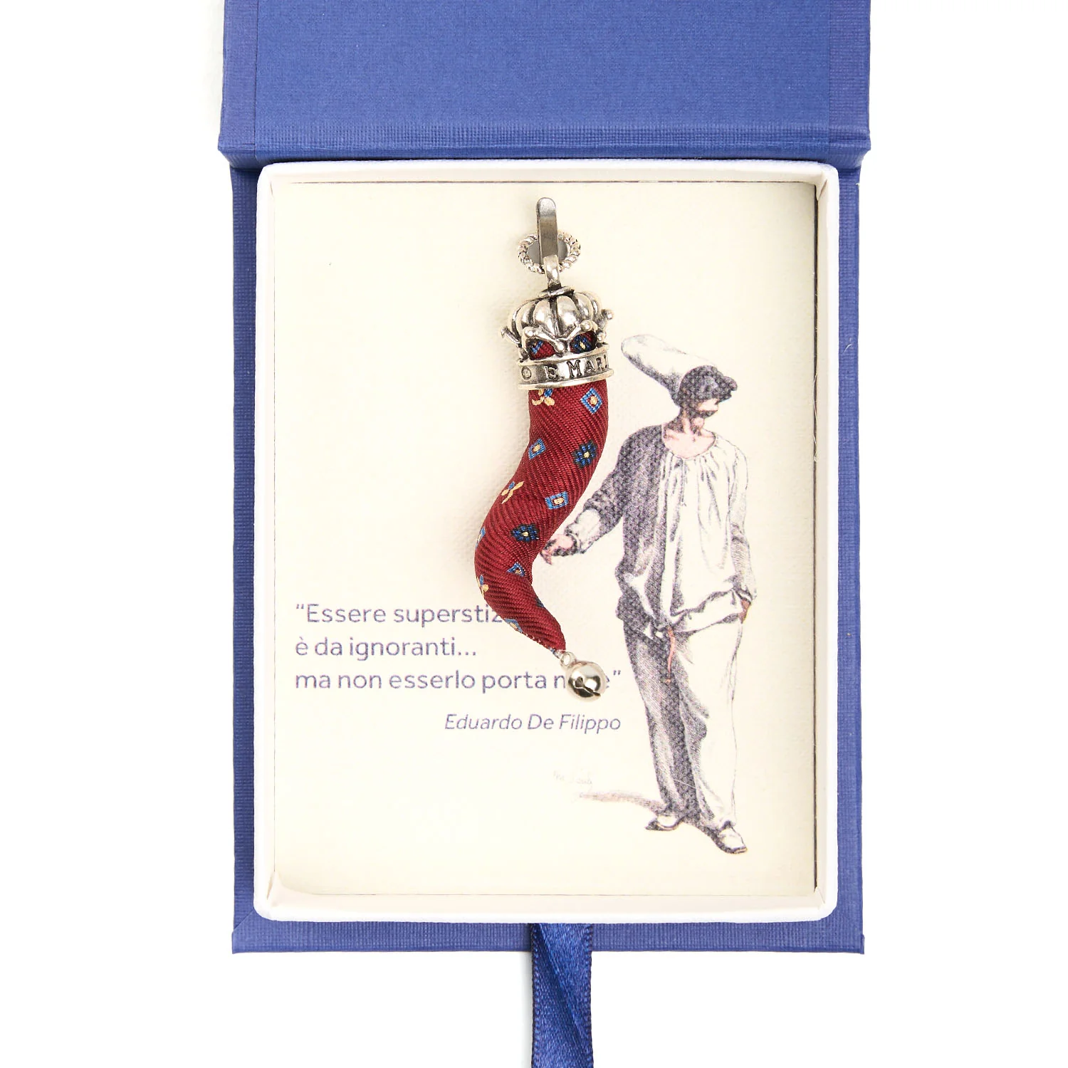 BURGUNDY GOOD-LUCK CHARM - Image 2