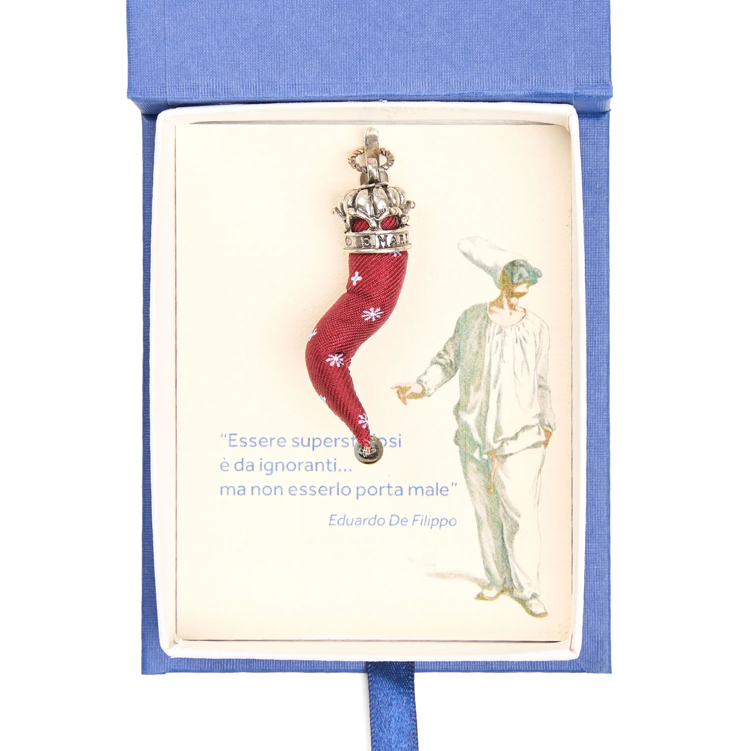 BURGUNDY GOOD-LUCK CHARM - Image 2