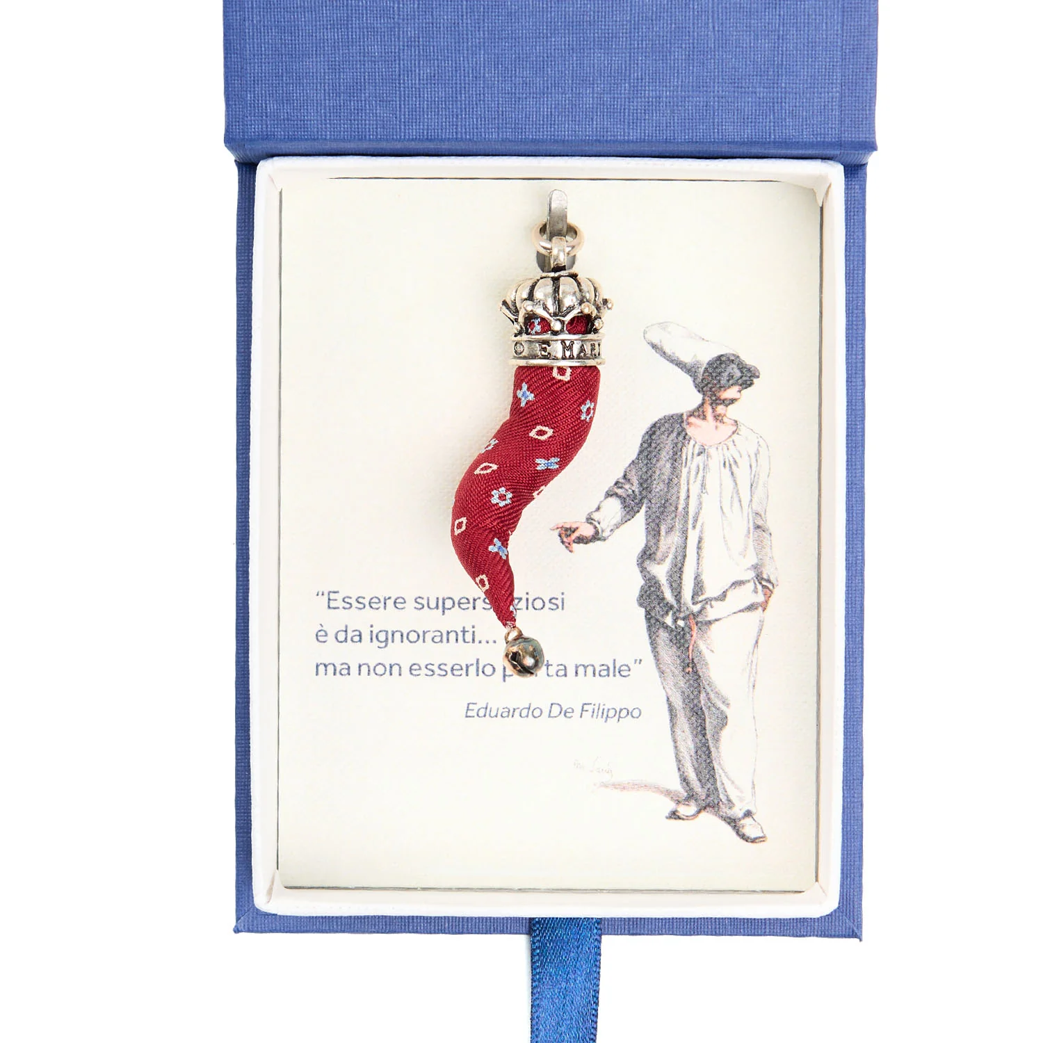 BURGUNDY GOOD-LUCK CHARM - Image 2