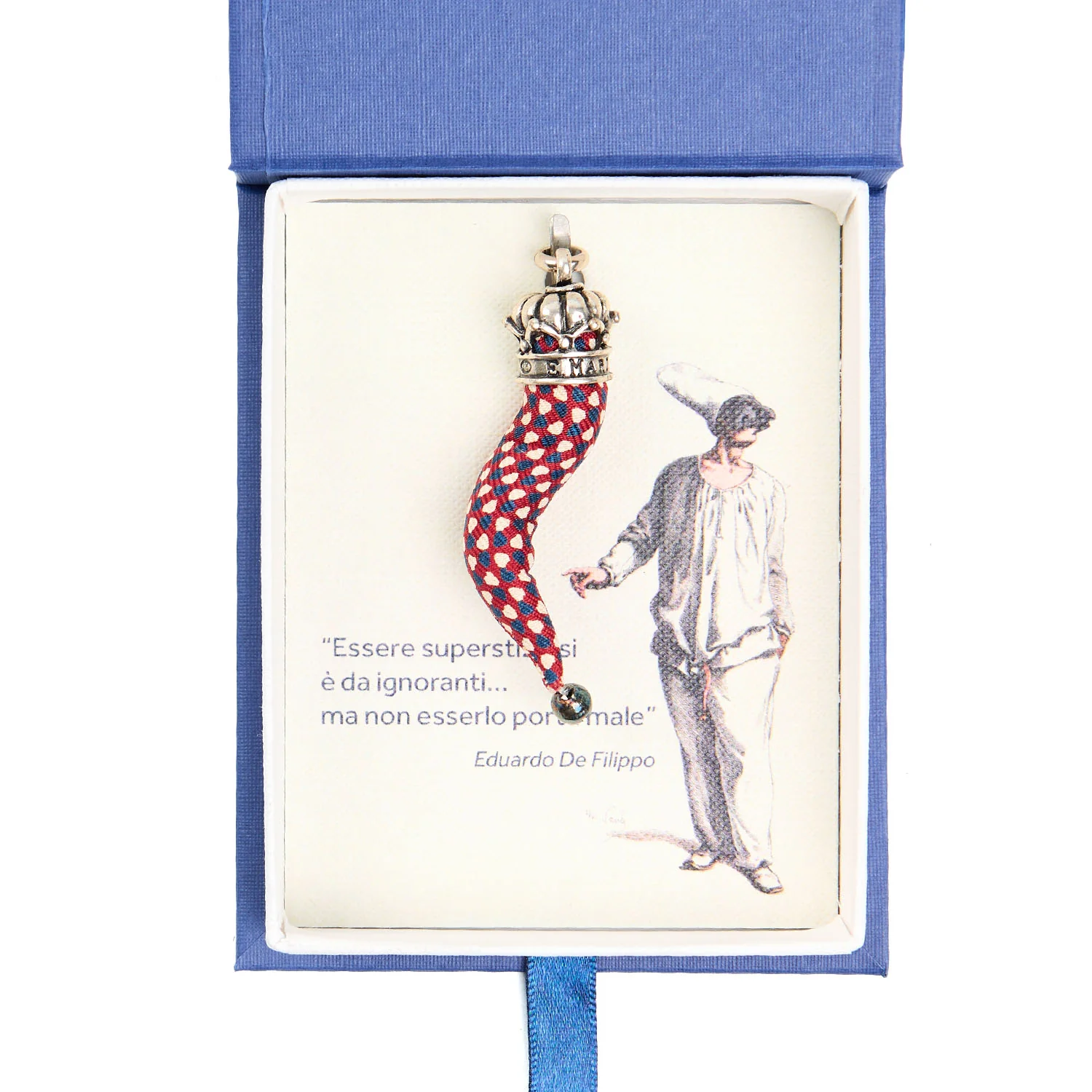BURGUNDY GOOD-LUCK CHARM - Image 2