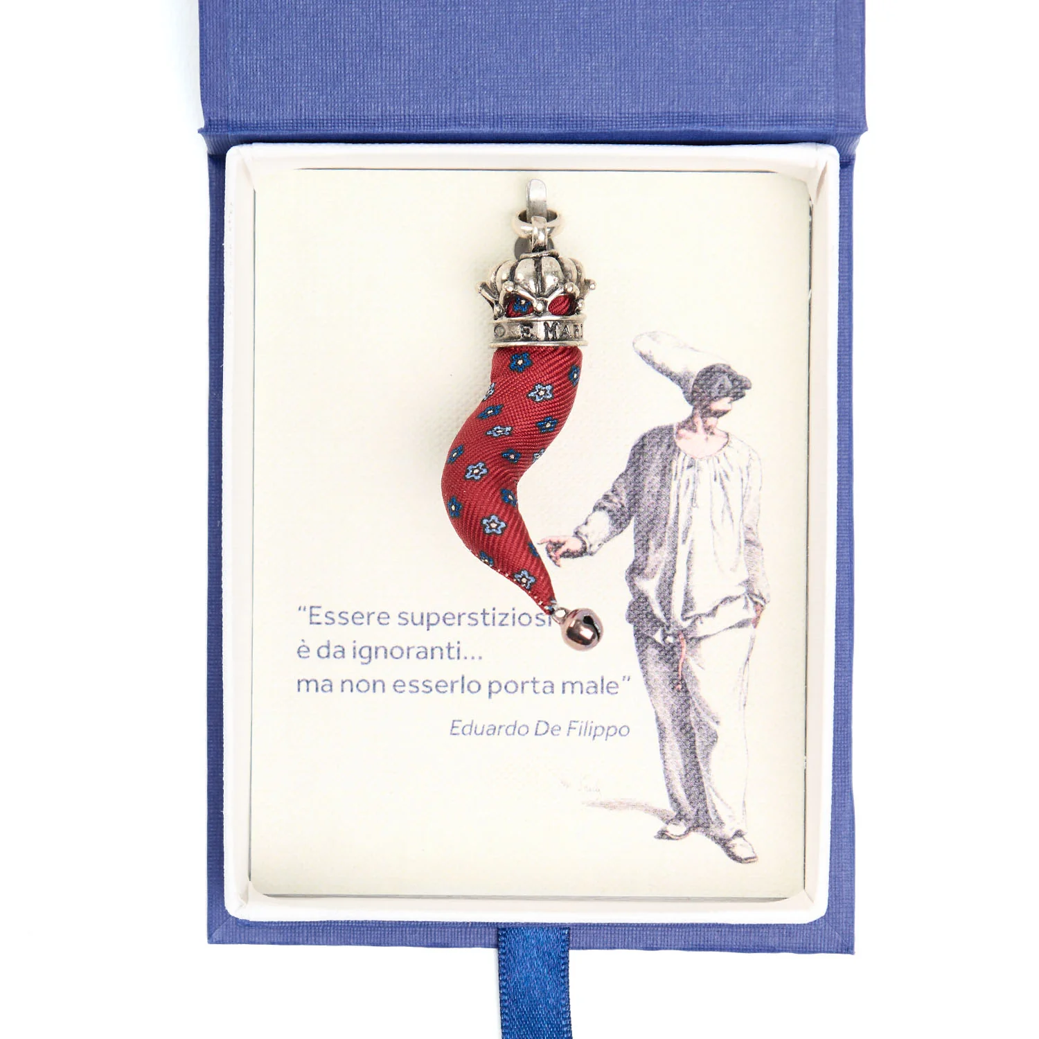 BURGUNDY GOOD-LUCK CHARM - Image 2