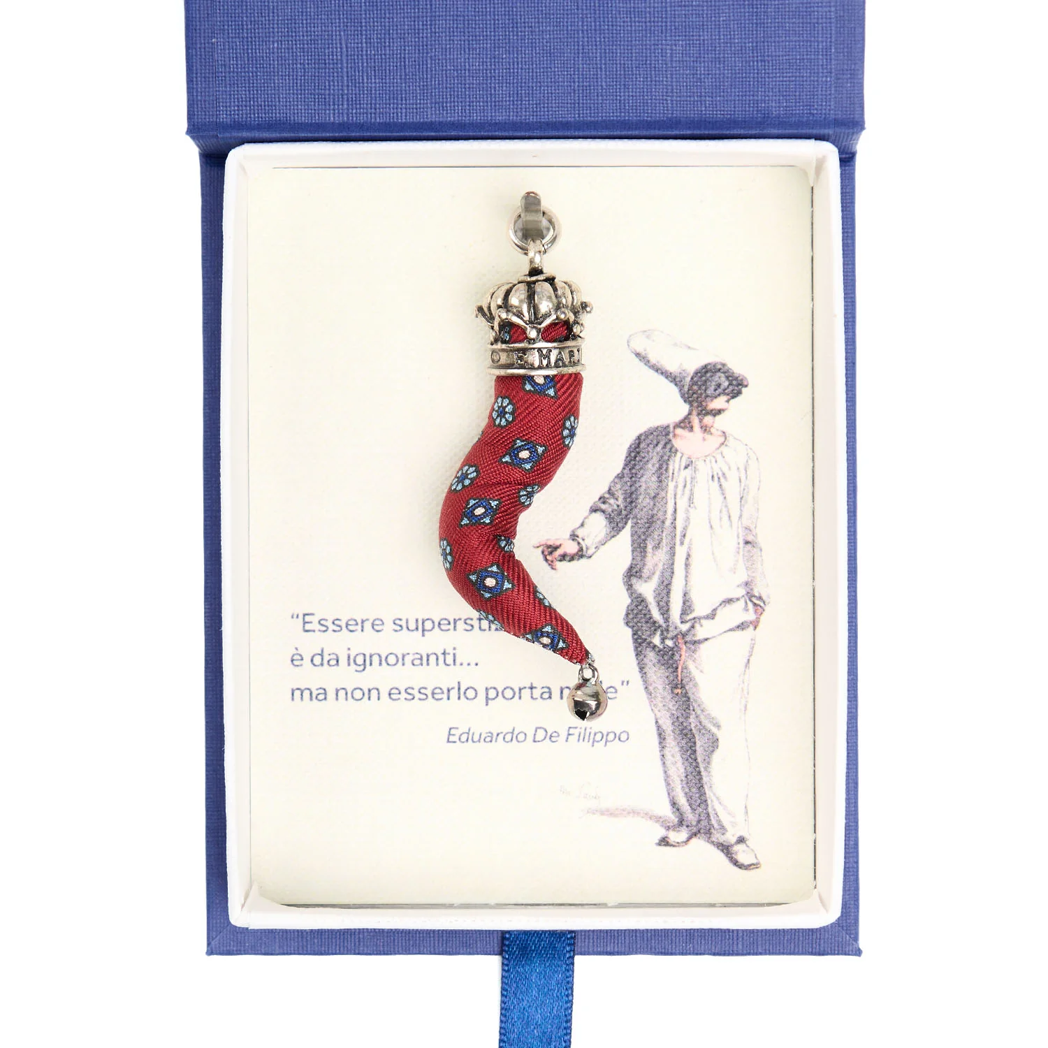 BURGUNDY GOOD-LUCK CHARM - Image 2