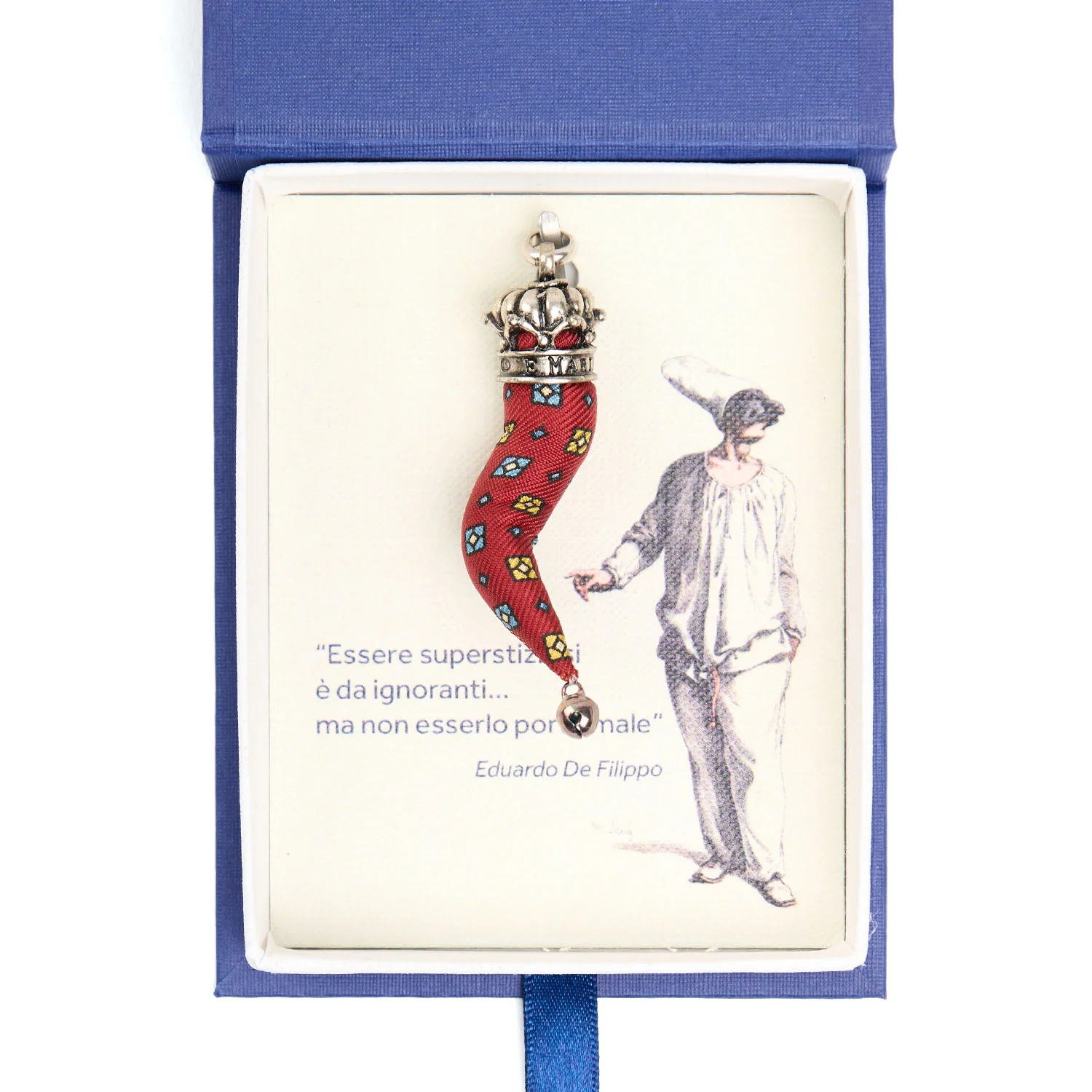 BURGUNDY GOOD-LUCK CHARM - Image 2