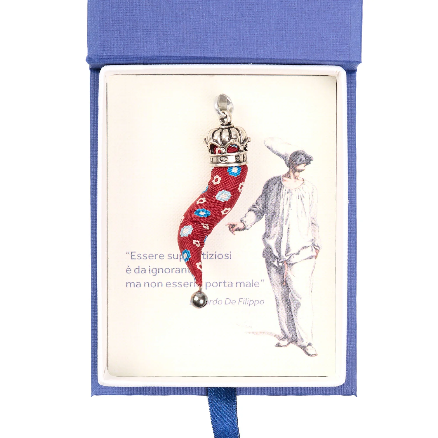 BURGUNDY GOOD-LUCK CHARM - Image 2