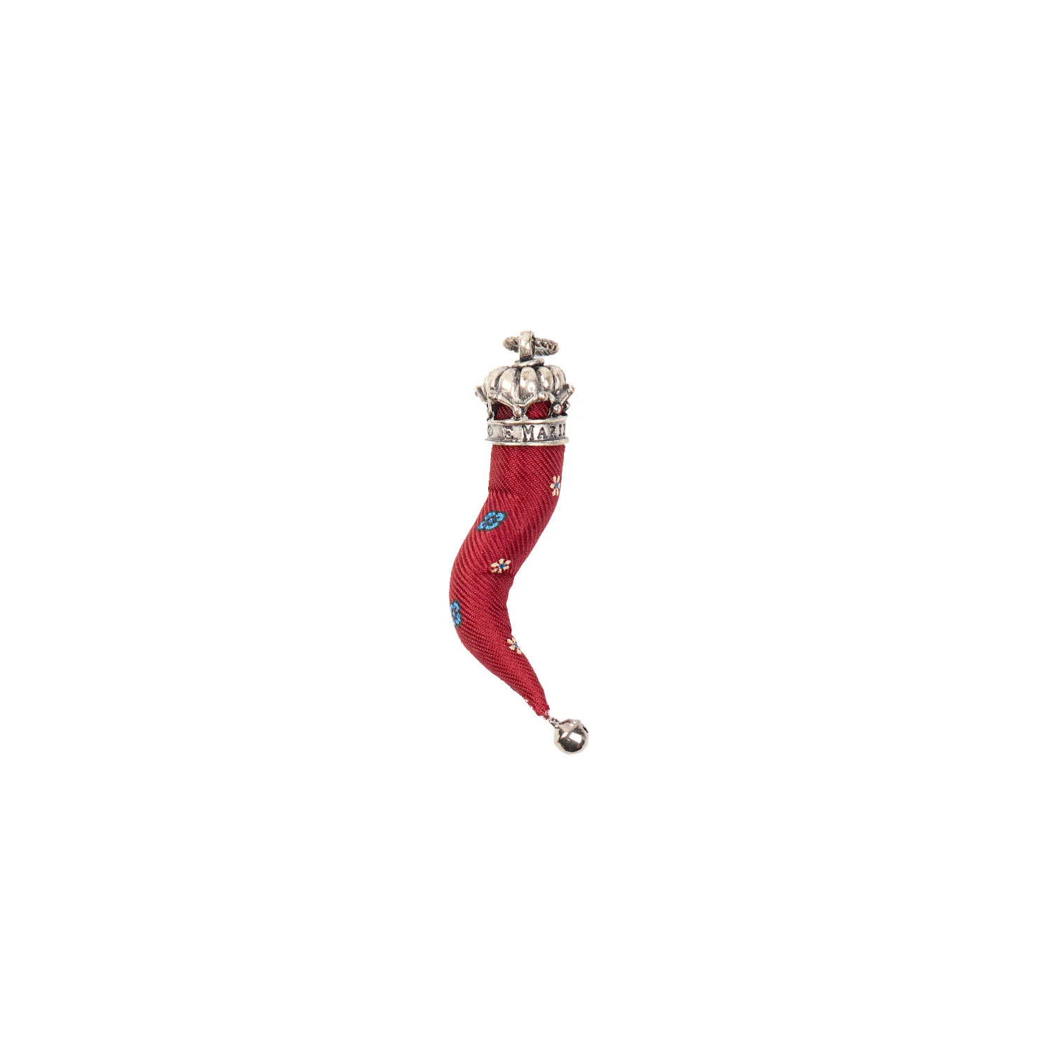 BURGUNDY GOOD-LUCK CHARM