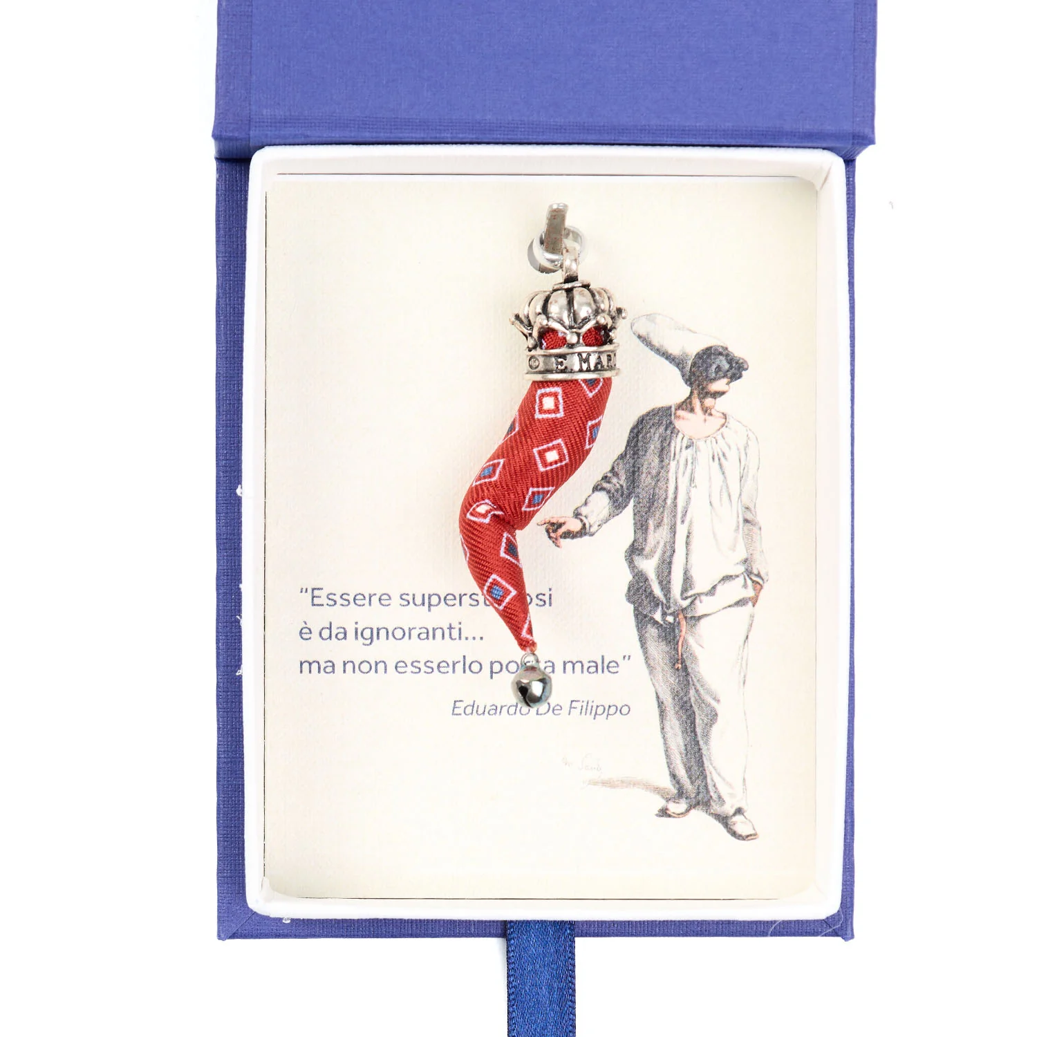 BURGUNDY GOOD-LUCK CHARM - Image 2