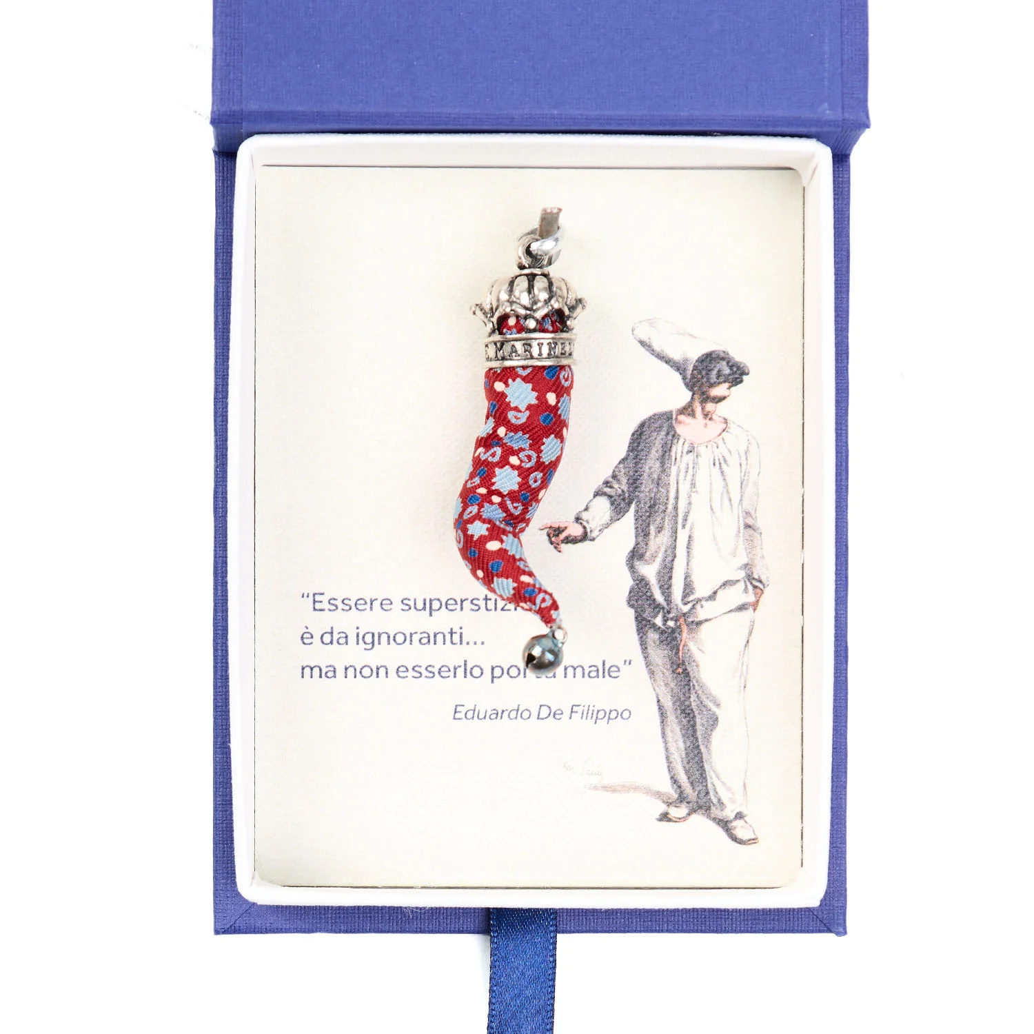 BURGUNDY GOOD-LUCK CHARM - Image 2