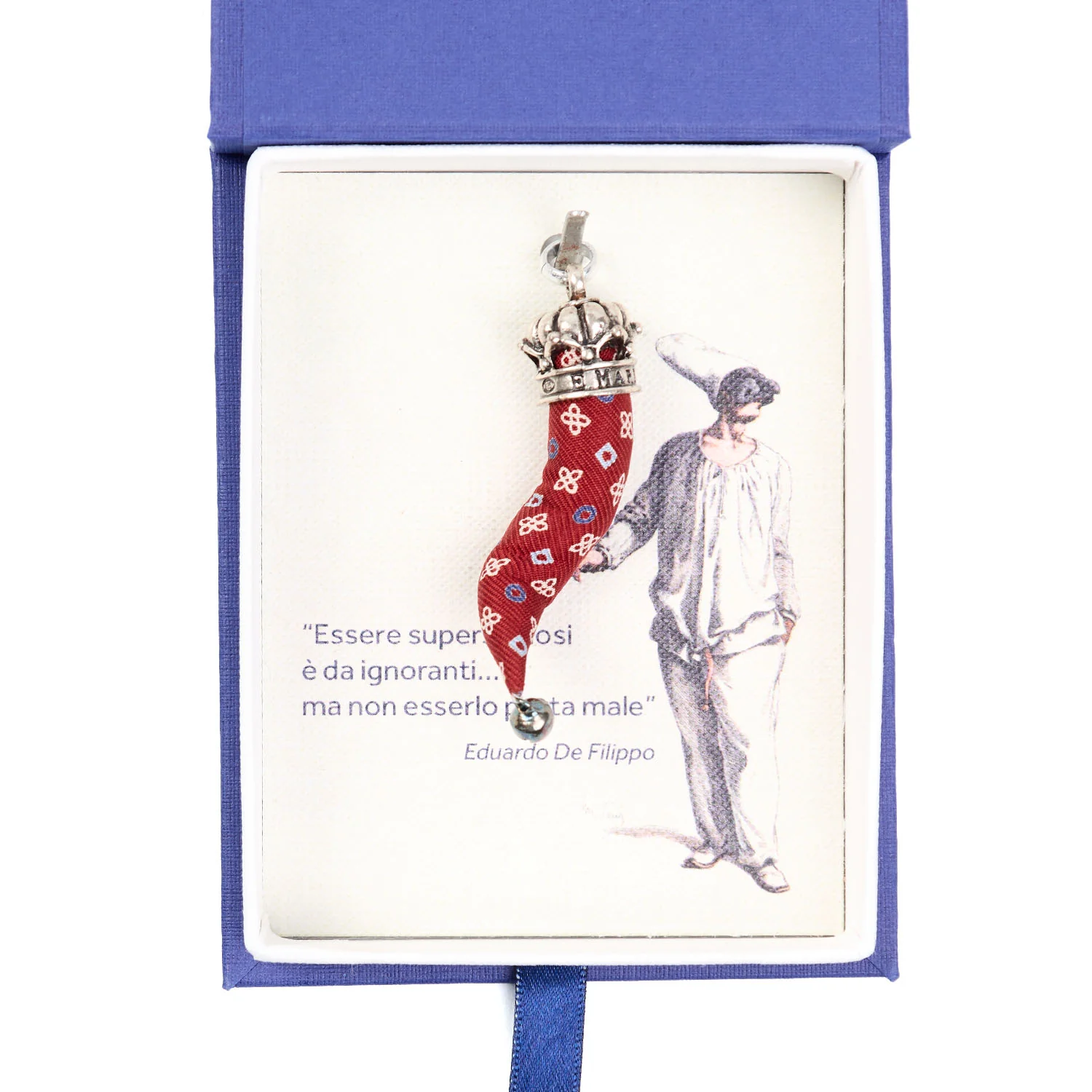 BURGUNDY GOOD-LUCK CHARM - Image 2
