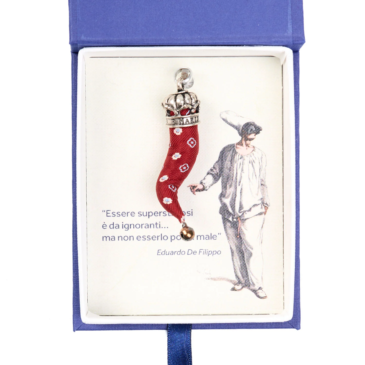 BURGUNDY GOOD-LUCK CHARM - Image 2