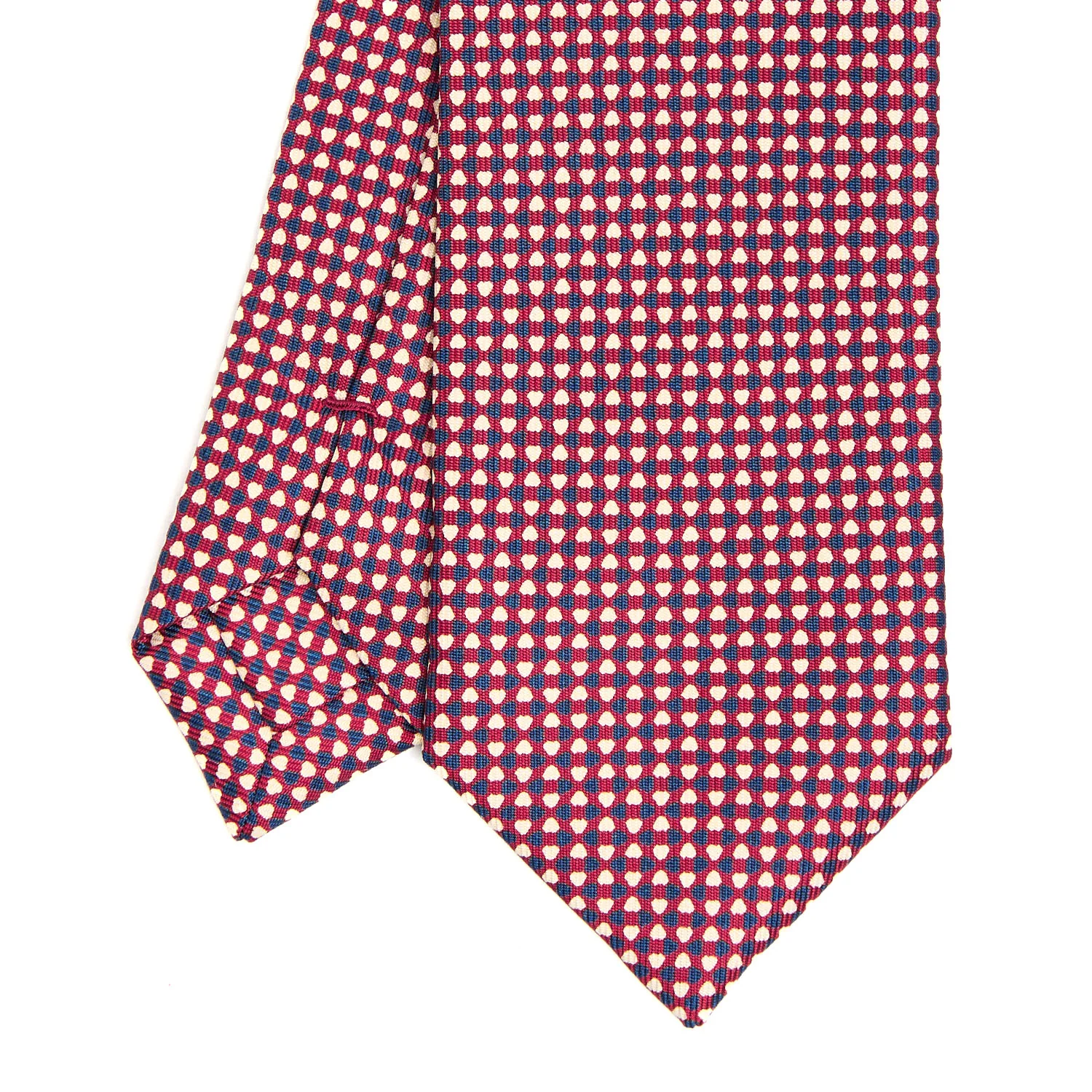 BURGUNDY SARTORIAL 7 CM SILK TIE