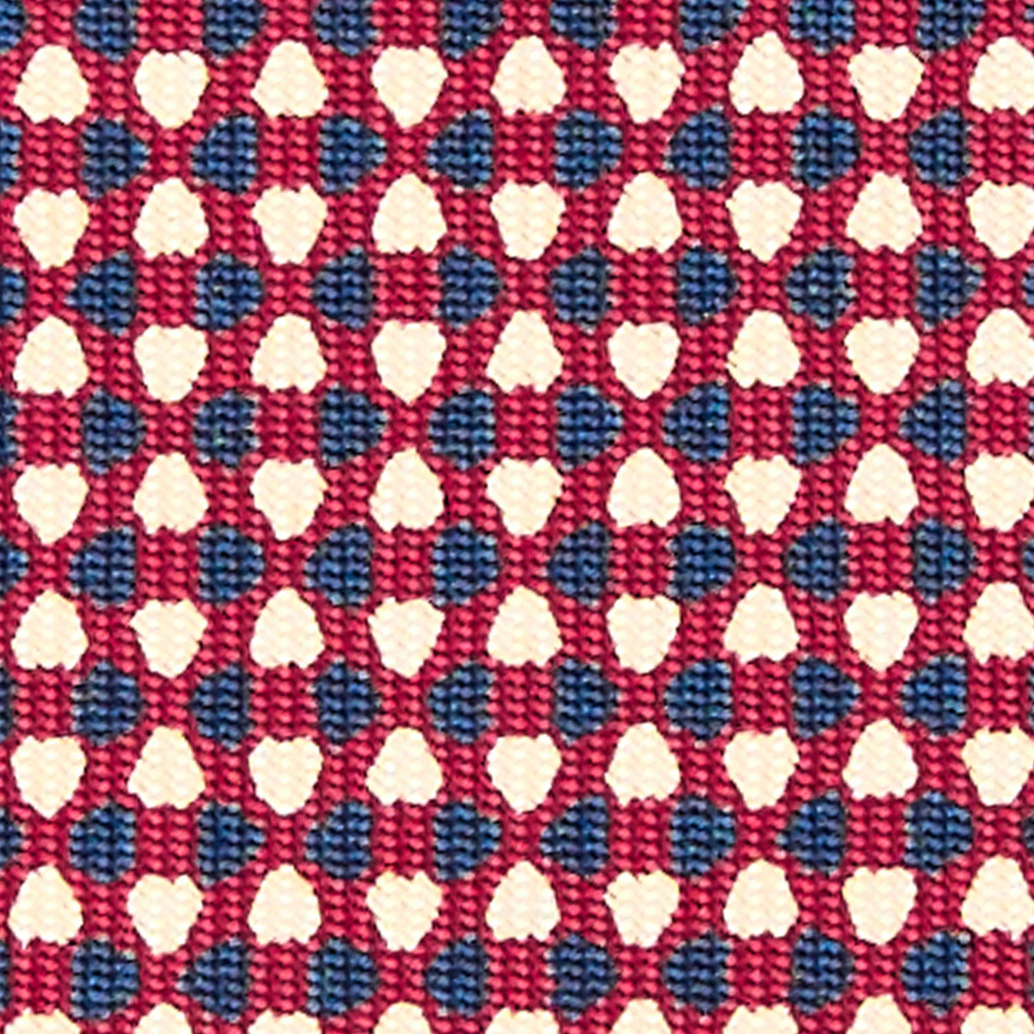 BURGUNDY SARTORIAL 7 CM SILK TIE - Image 5