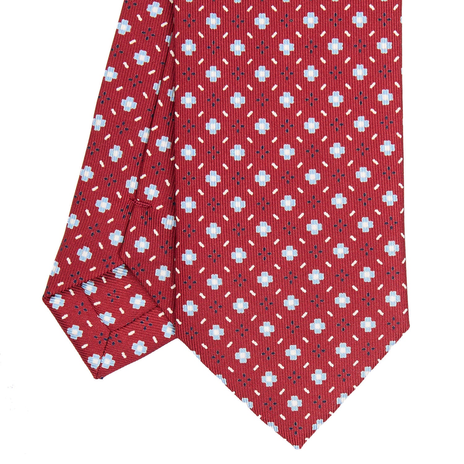 BURGUNDY SARTORIAL 7 CM TIE