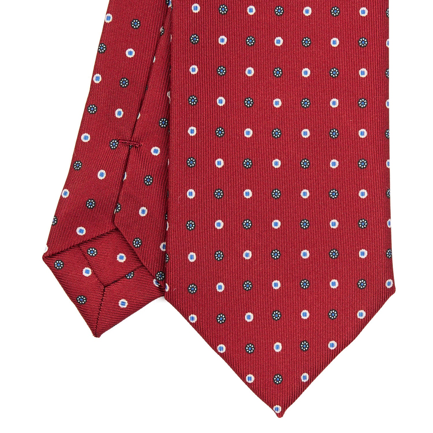 BURGUNDY SARTORIAL 7 CM TIE