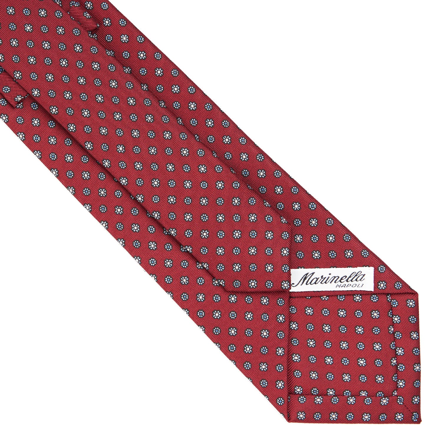 BURGUNDY SARTORIAL CLASSIC SILK TIE - Image 4