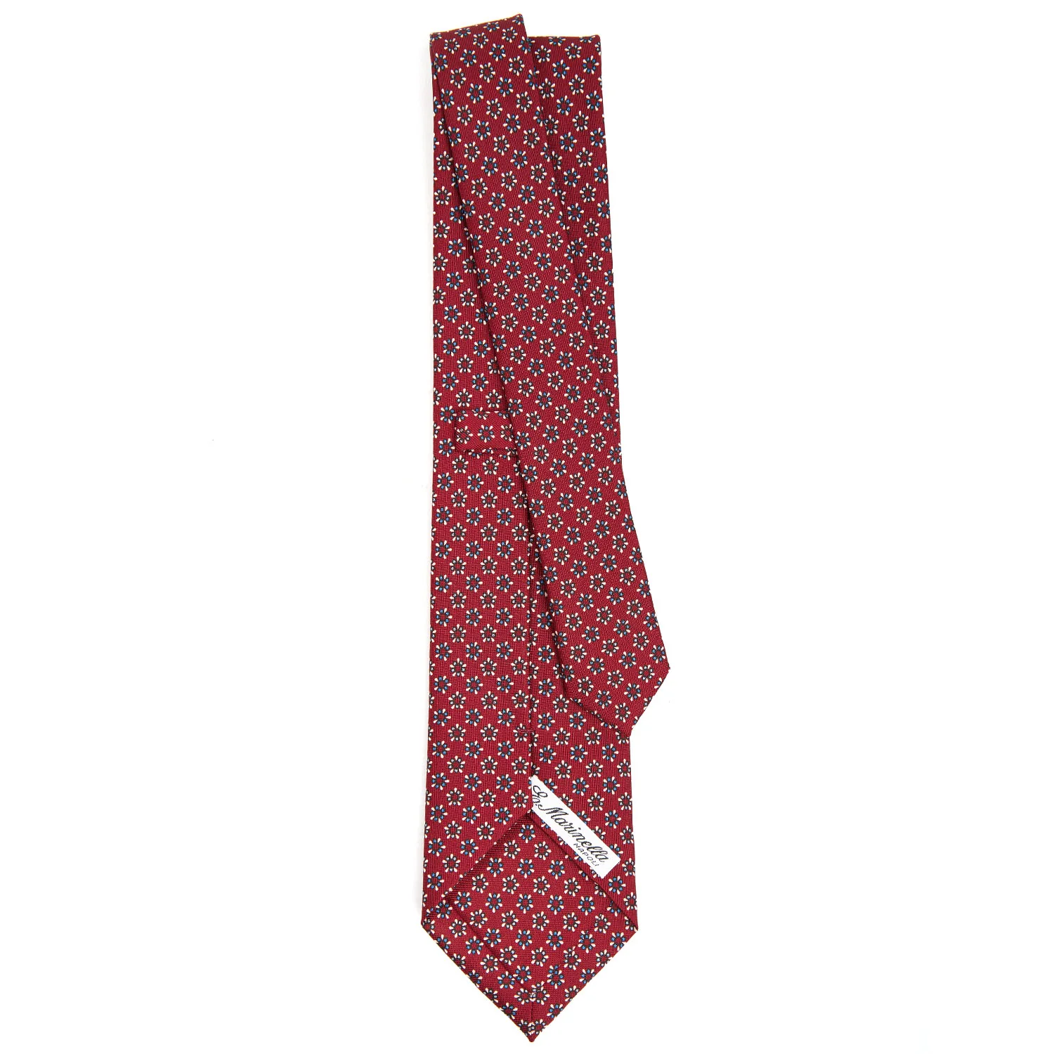 BURGUNDY SARTORIAL CLASSIC SILK TIE - Image 3