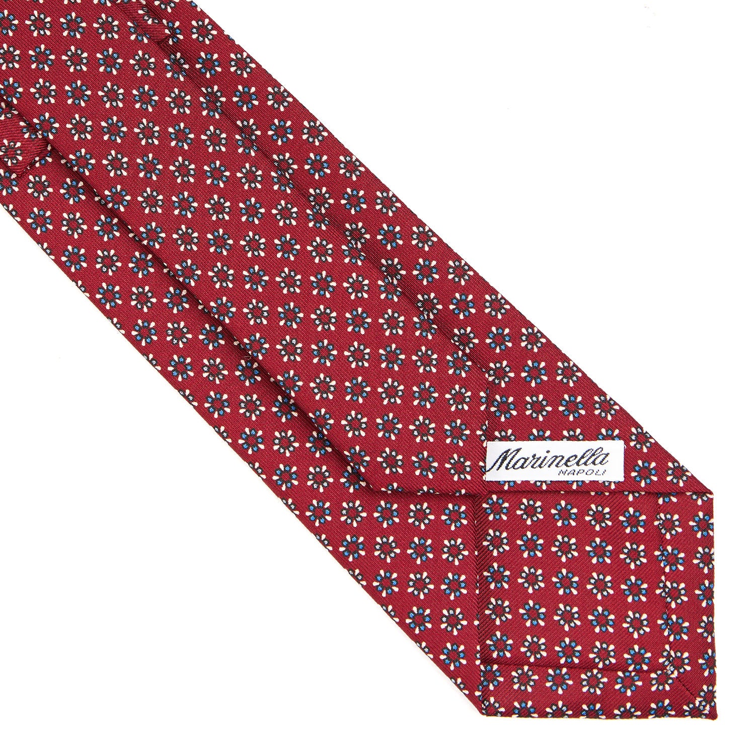 BURGUNDY SARTORIAL CLASSIC SILK TIE - Image 4