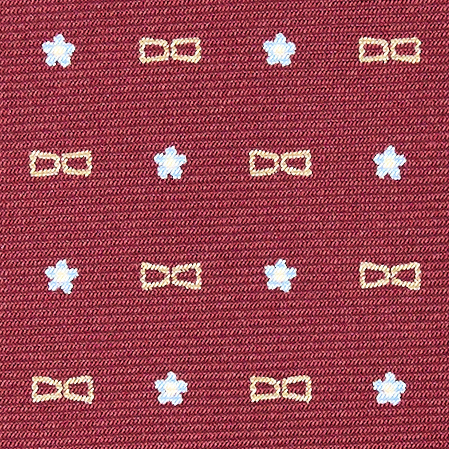 BURGUNDY SARTORIAL CLASSIC SILK TIE - Image 5