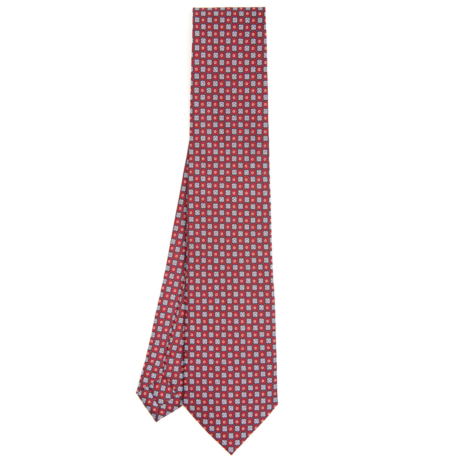 BURGUNDY SARTORIAL CLASSIC SILK TIE - Image 2