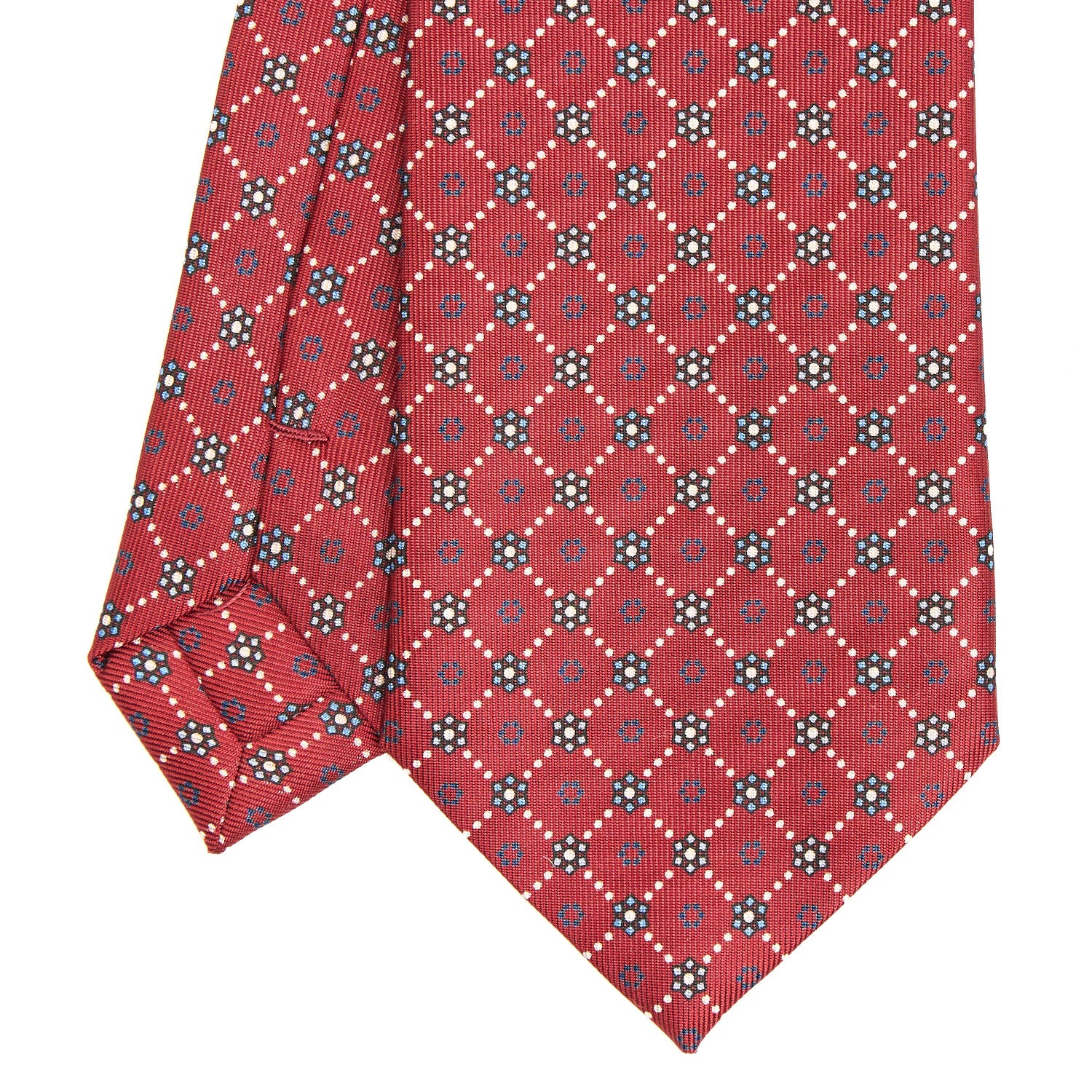 BURGUNDY SARTORIAL CLASSIC SILK TIE