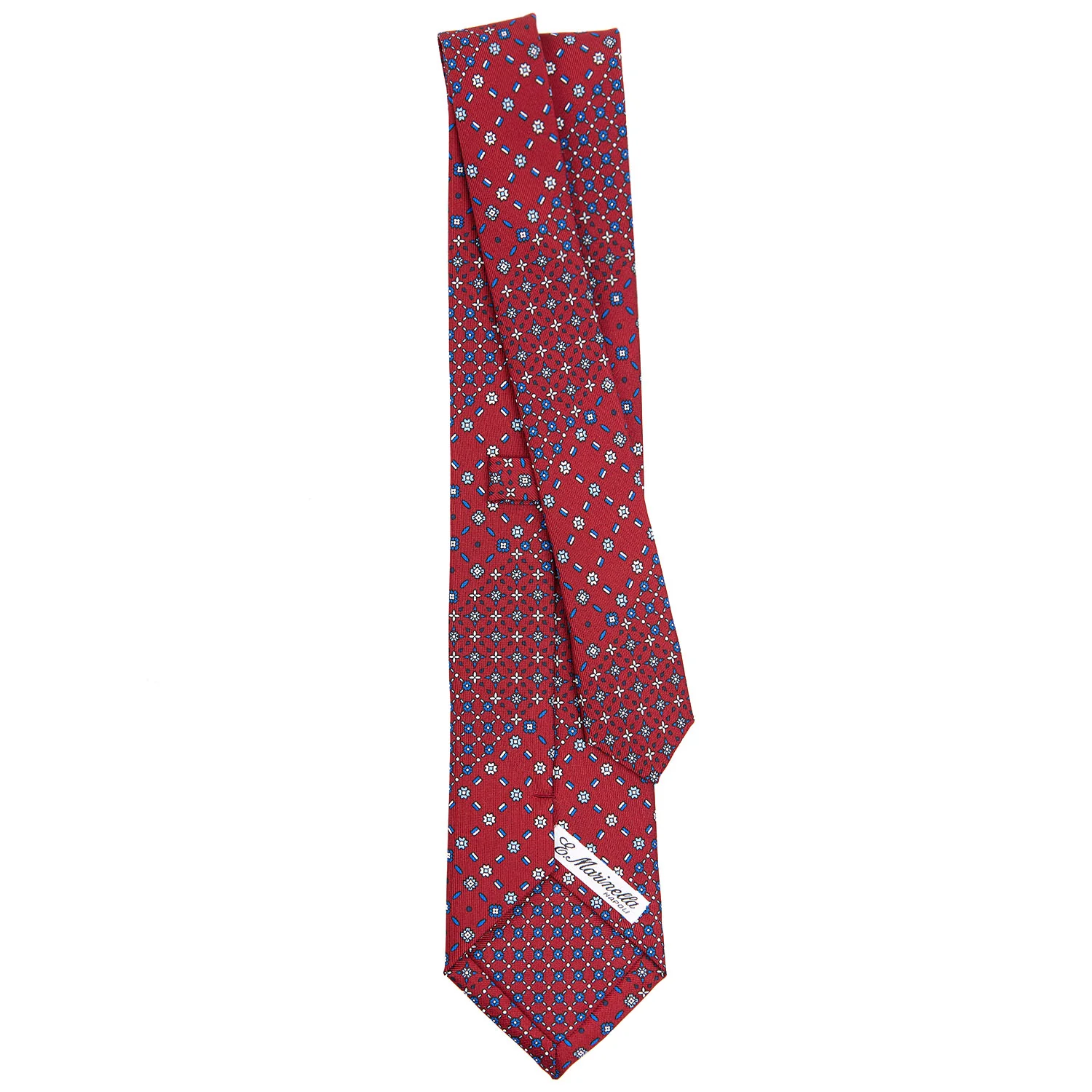 BURGUNDY SARTORIAL CLASSIC SILK TIE - Image 3