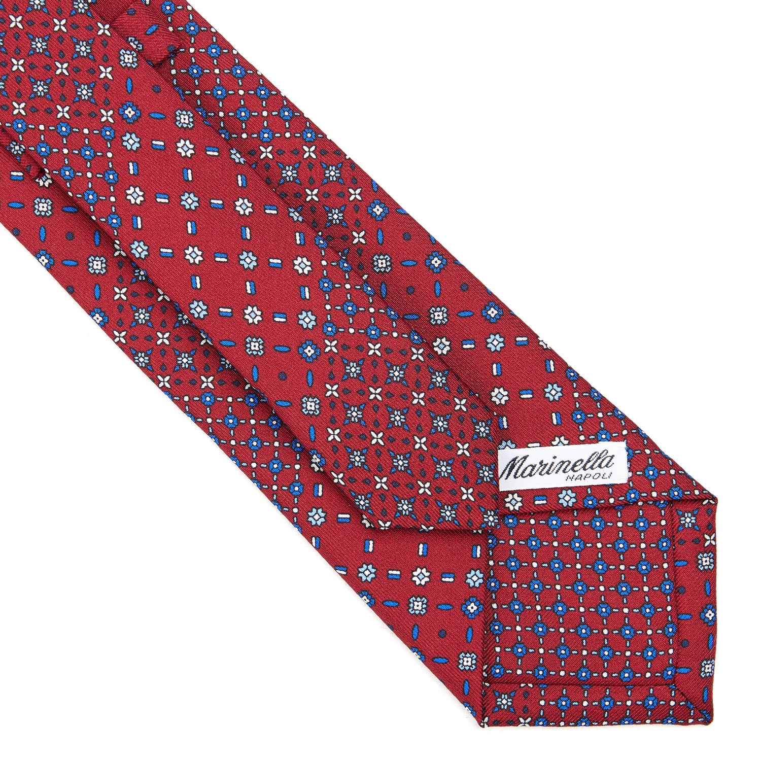 BURGUNDY SARTORIAL CLASSIC SILK TIE - Image 4