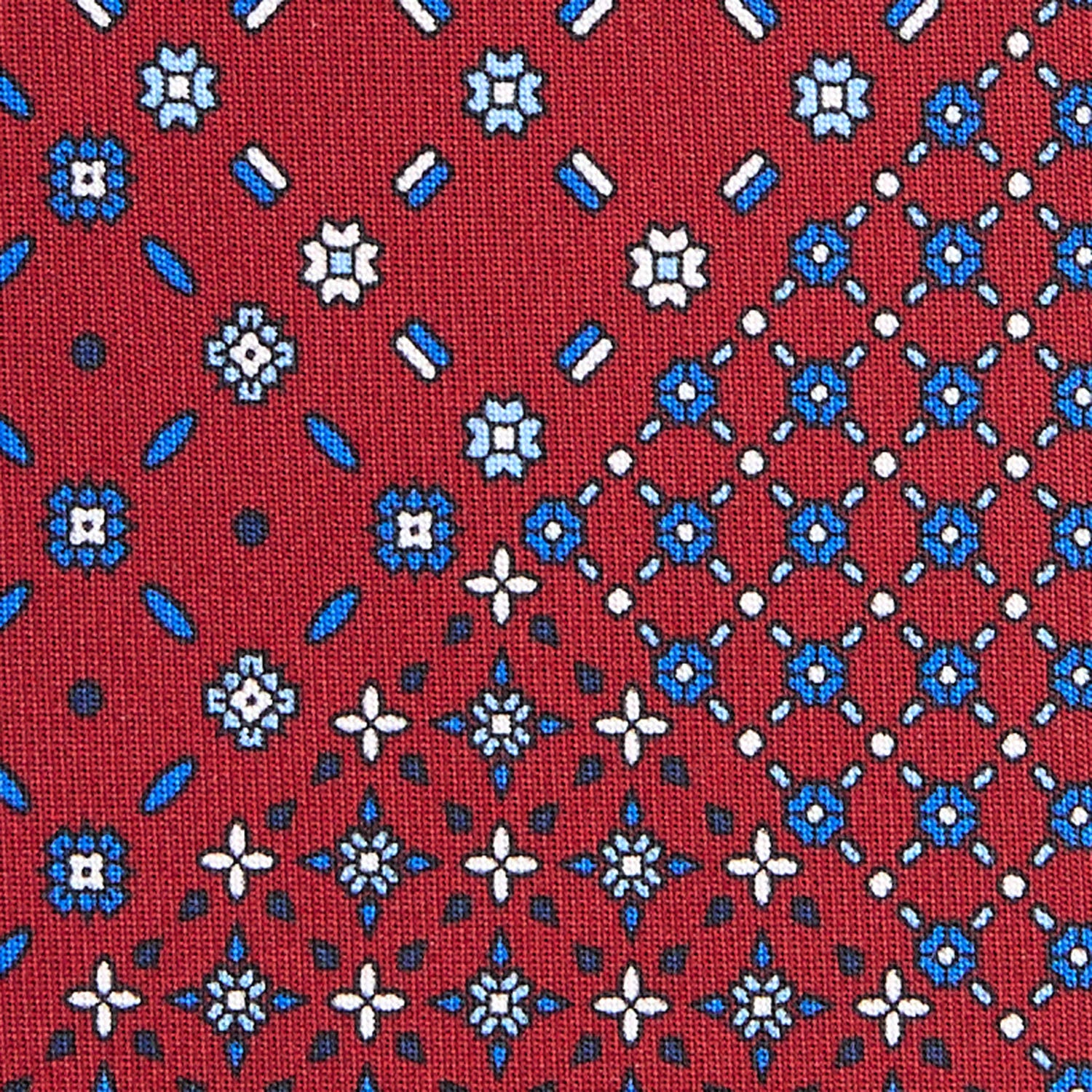 BURGUNDY SARTORIAL CLASSIC SILK TIE - Image 5