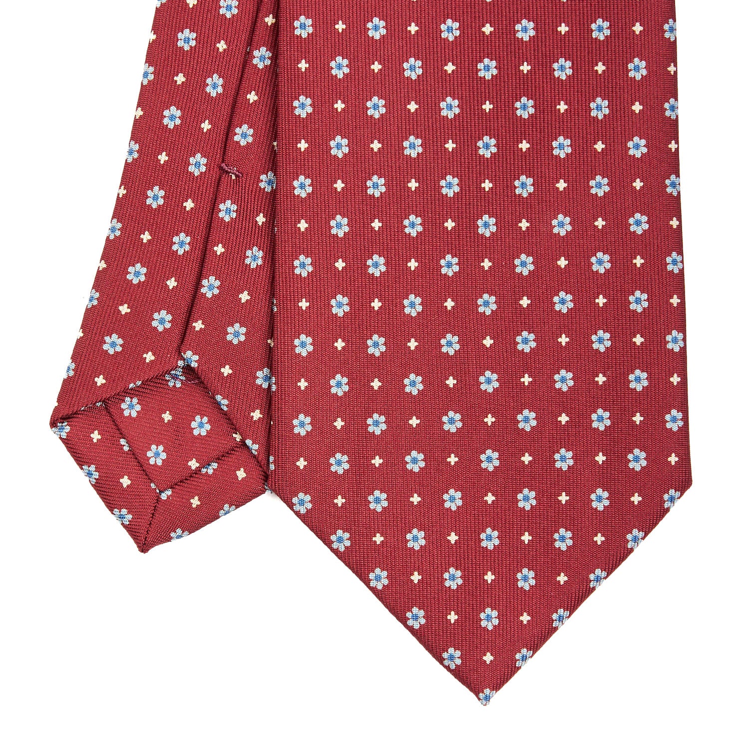 BURGUNDY SARTORIAL CLASSIC SILK TIE