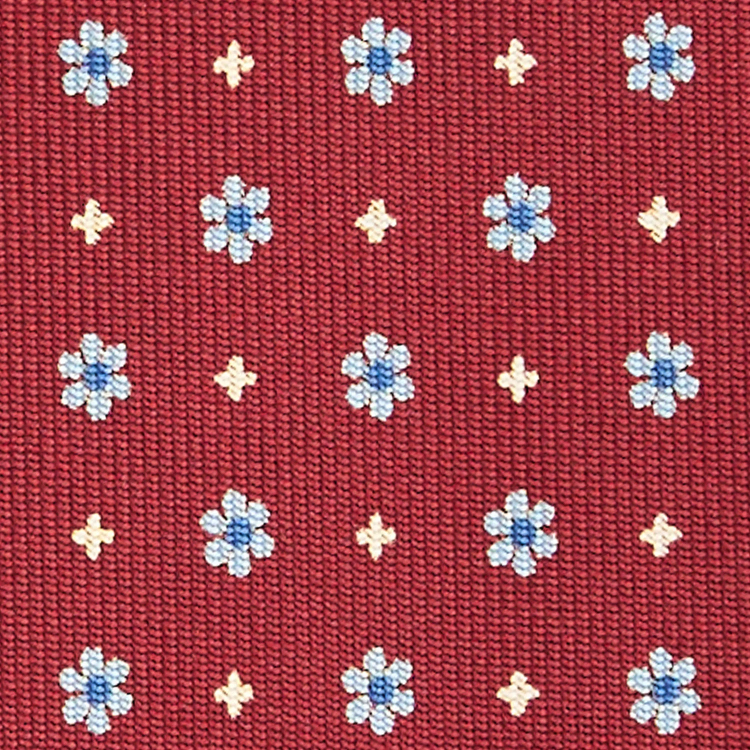 BURGUNDY SARTORIAL CLASSIC SILK TIE - Image 5