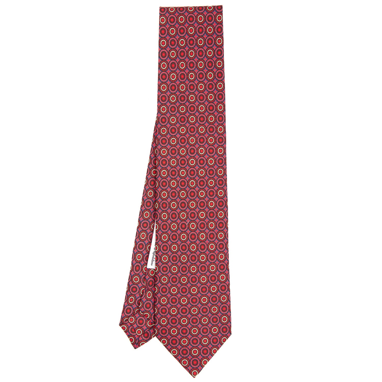 BURGUNDY SILK TIE - Image 2