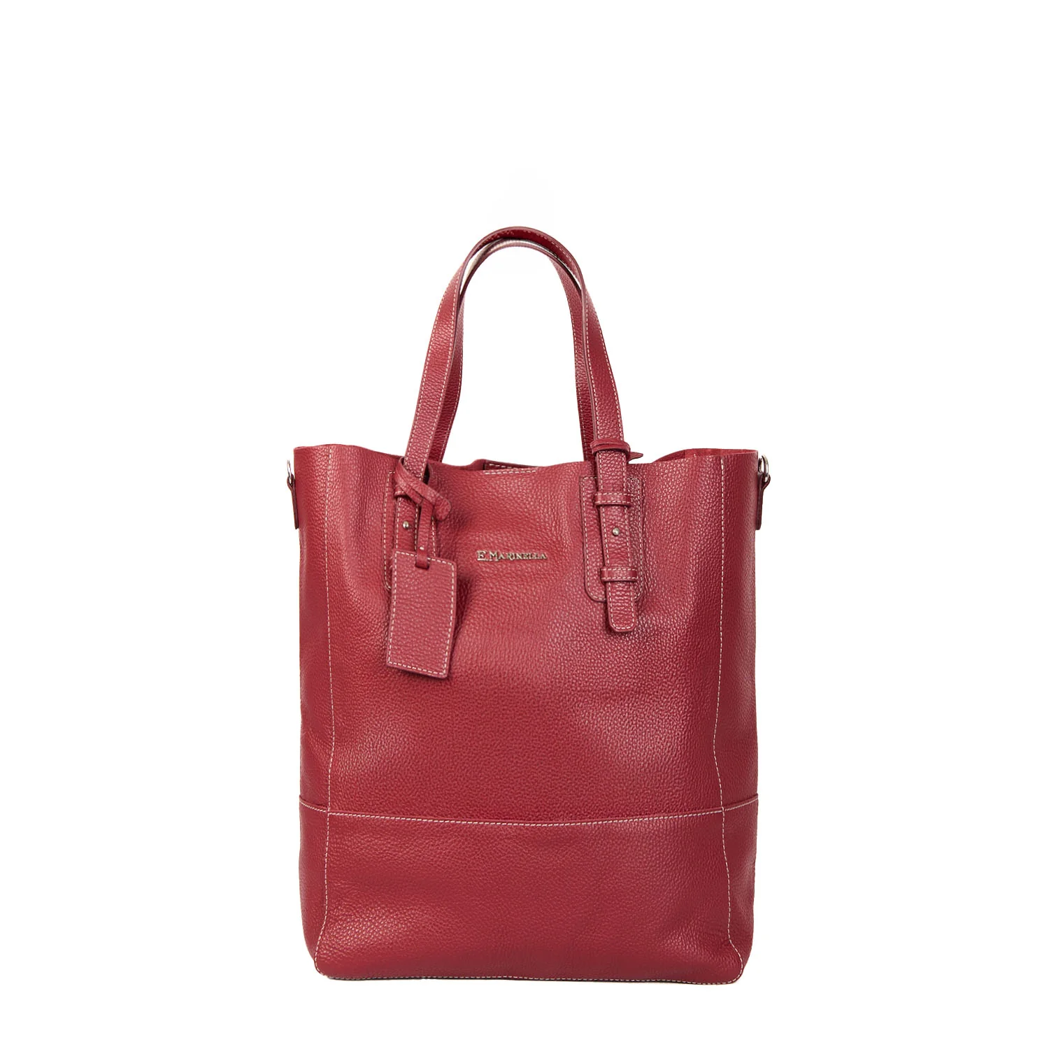 BURGUNDY SLOUCHY BAG