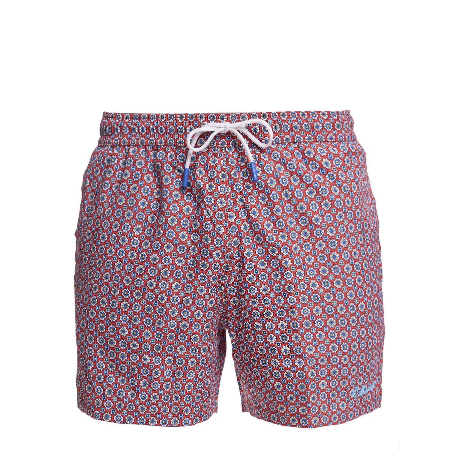 BURGUNDY SWIM SHORTS