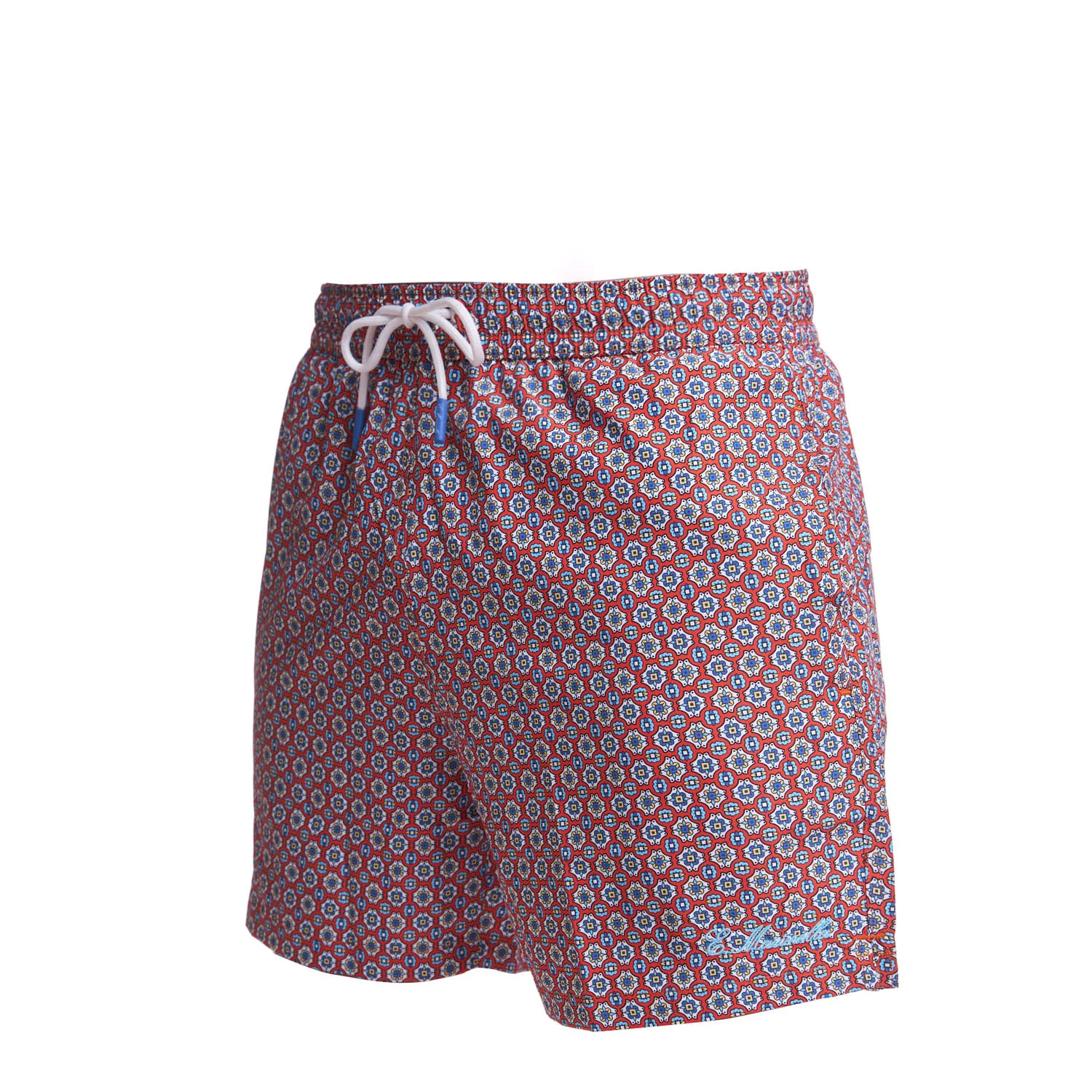 BURGUNDY SWIM SHORTS - Image 4