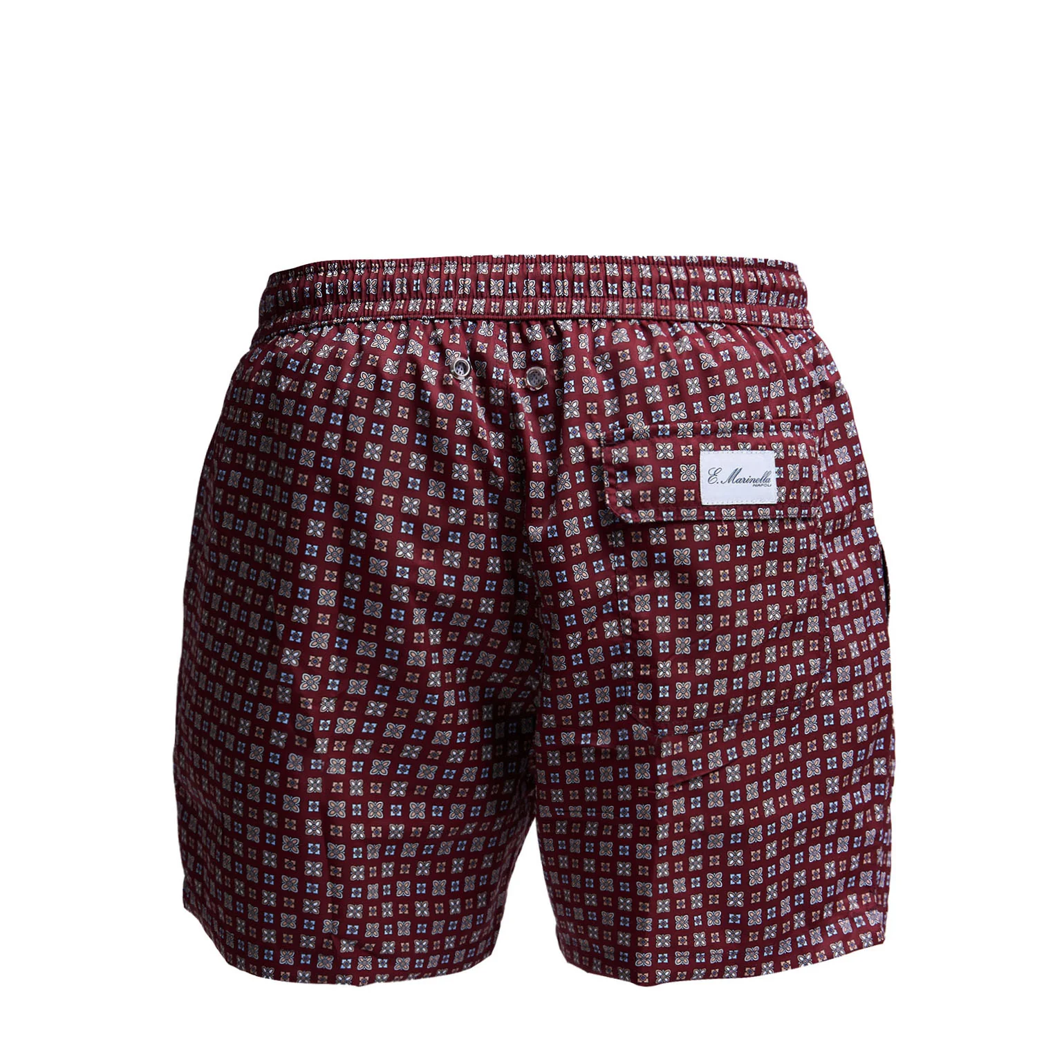 BURGUNDY SWIM SHORTS - Image 2
