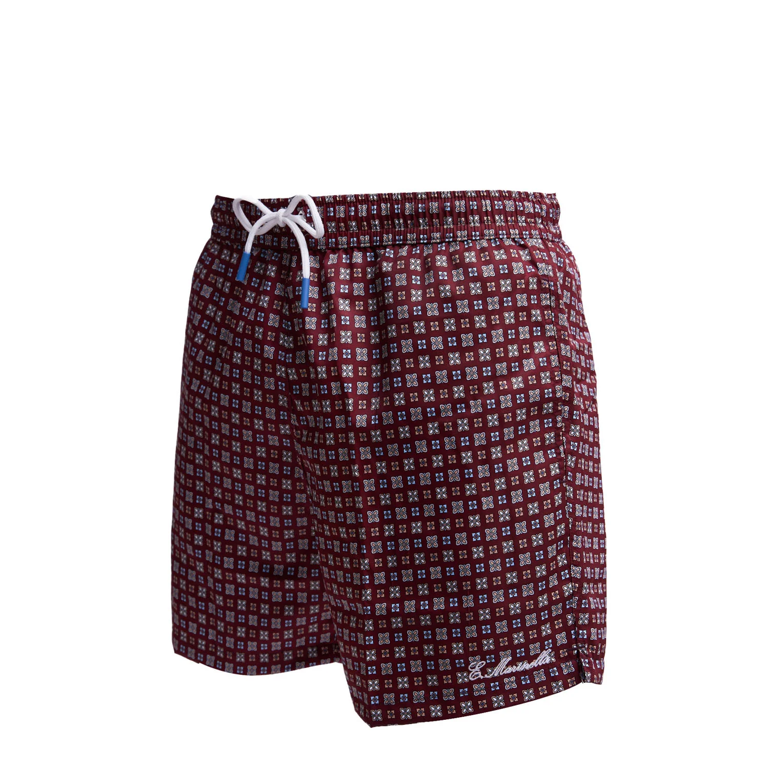 BURGUNDY SWIM SHORTS - Image 4