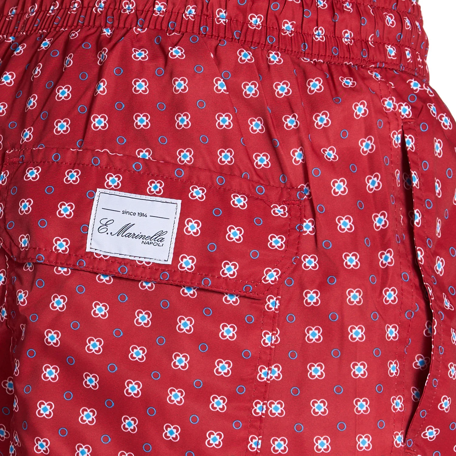 BURGUNDY SWIM SHORTS - Image 3