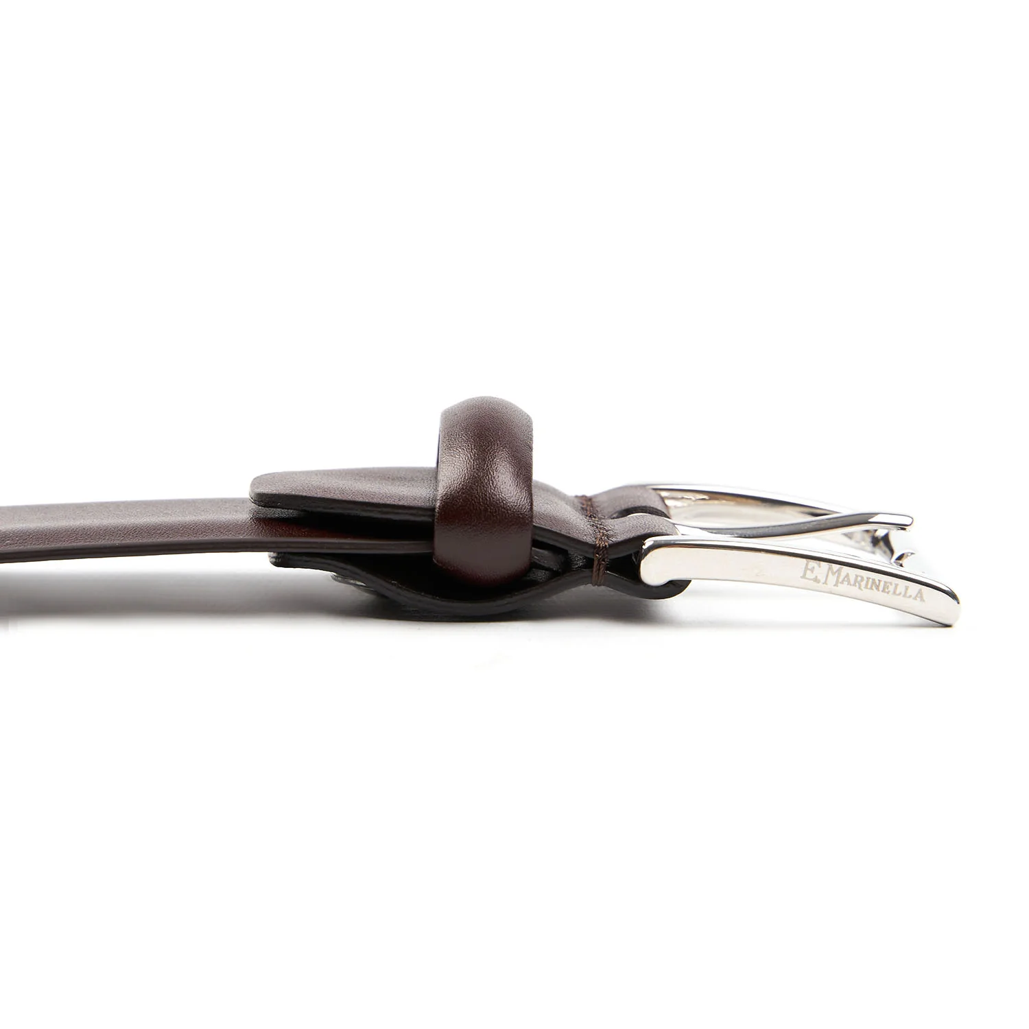 CLASSIC DARK BROWN SEAMLESS BELT - Image 4