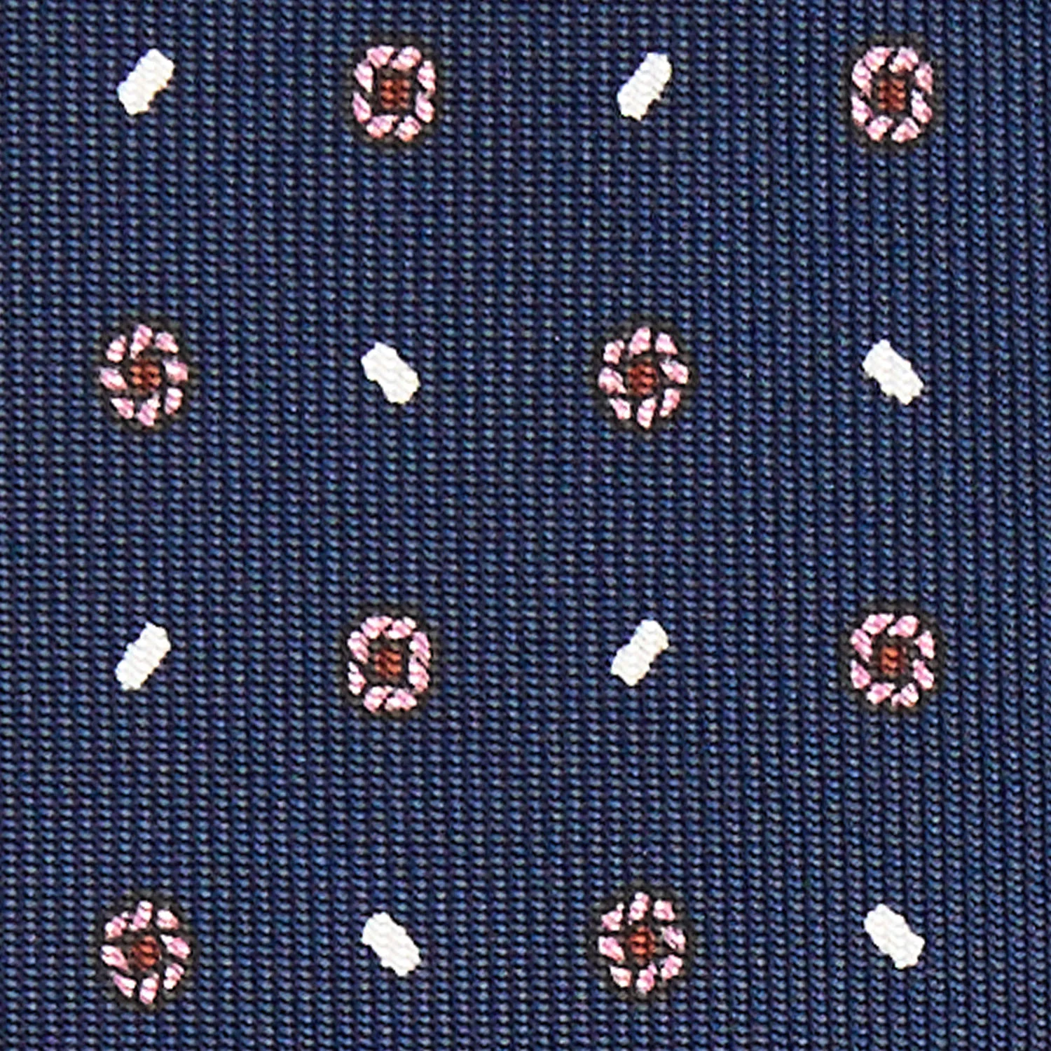 DARK BLUE 7 FOLD SARTORIAL SILK TIE - Image 4