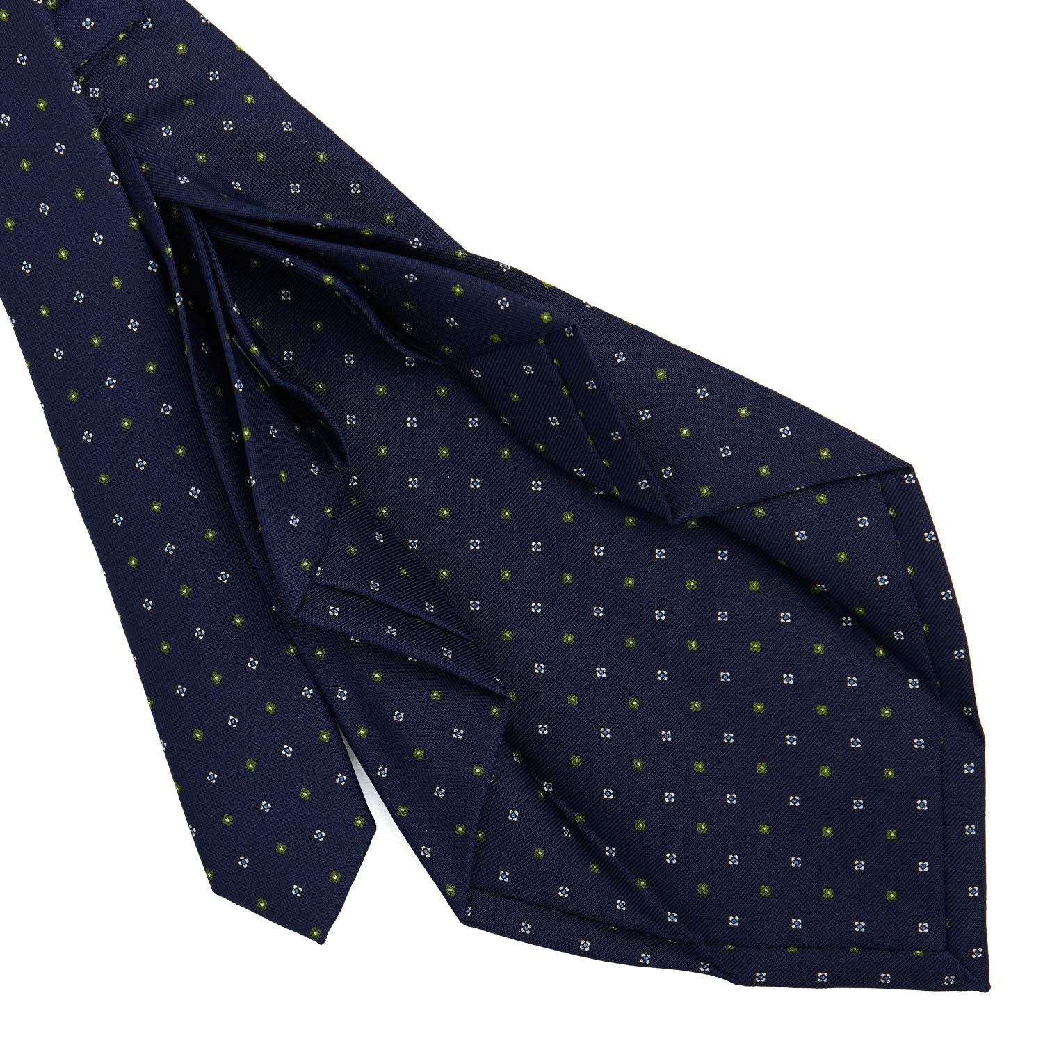 DARK BLUE 9 FOLD SARTORIAL SILK TIE