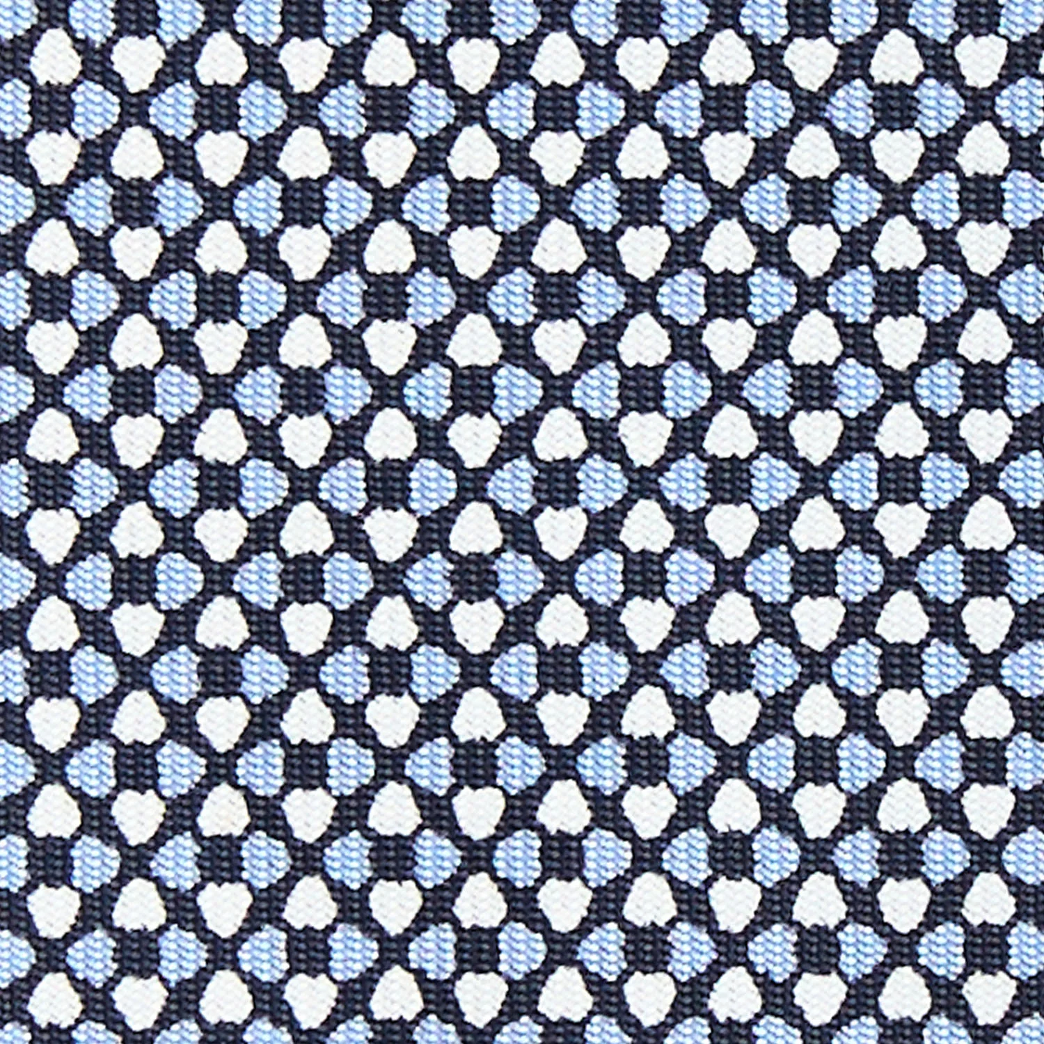 DARK BLUE 9 FOLD SARTORIAL SILK TIE - Image 4