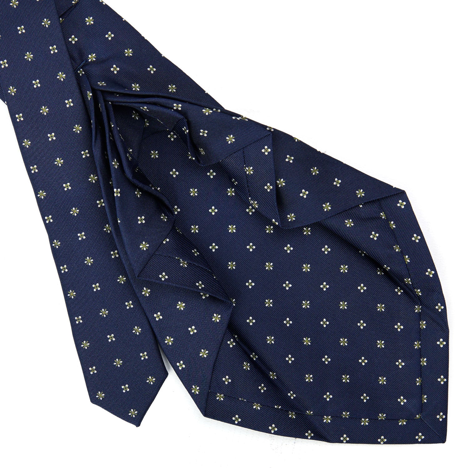 DARK BLUE 9 FOLD SARTORIAL SILK TIE