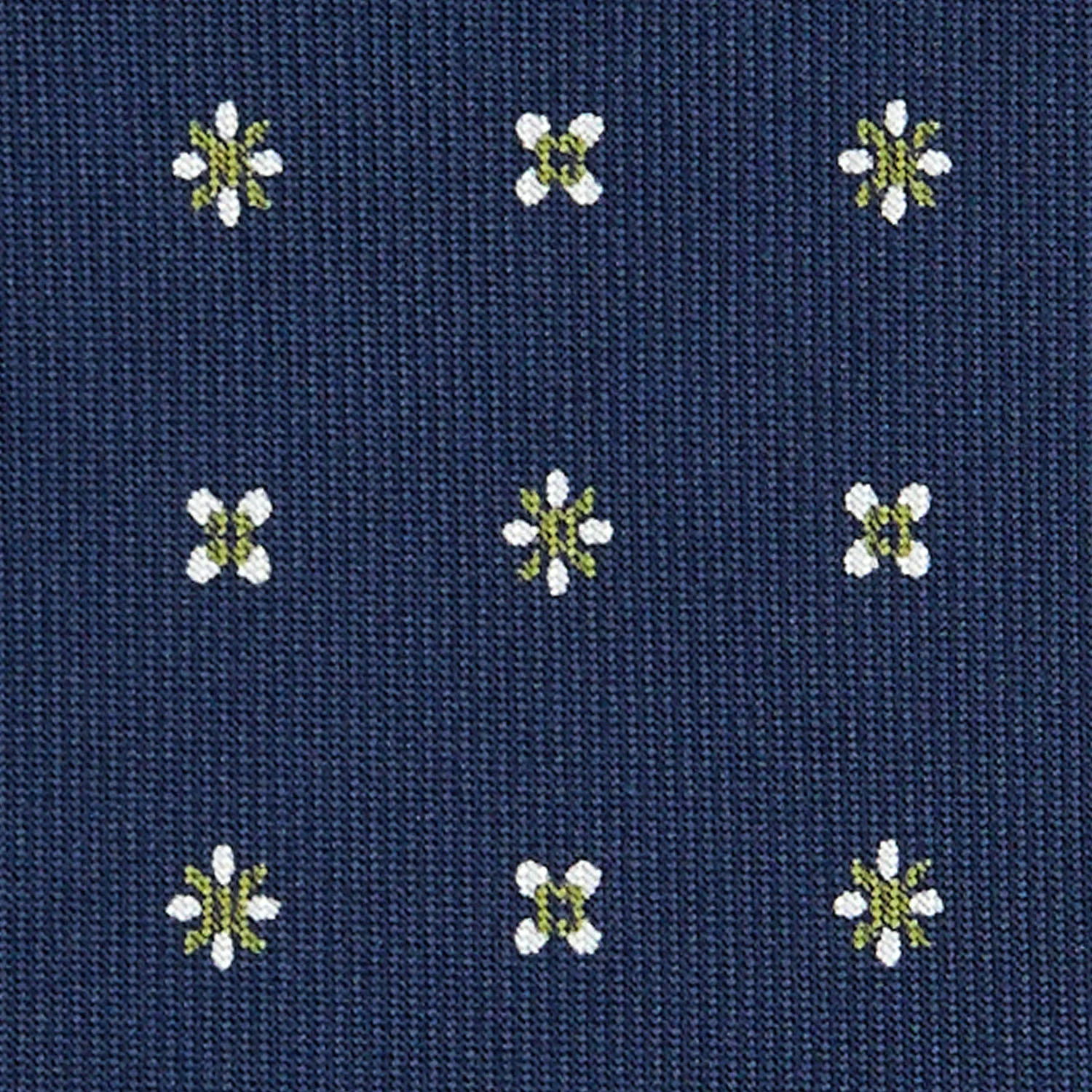 DARK BLUE 9 FOLD SARTORIAL SILK TIE - Image 4