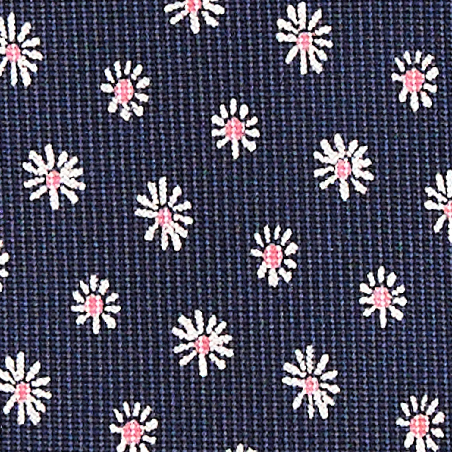 DARK BLUE CLASSIC SILK TIE - Image 5
