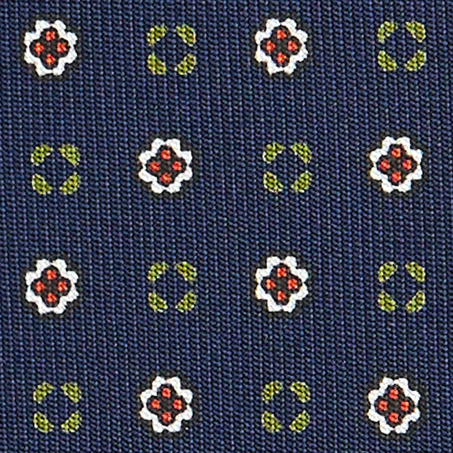 DARK BLUE CLASSIC SILK TIE - Image 5