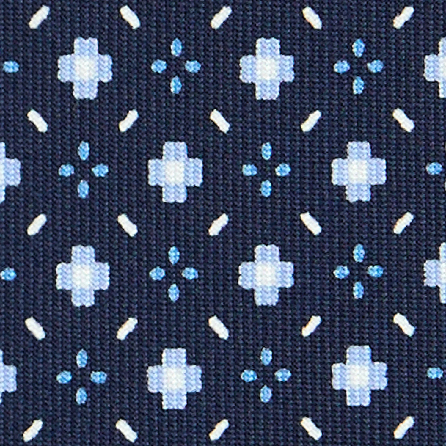 DARK BLUE SARTORIAL CLASSIC SILK TIE - Image 5