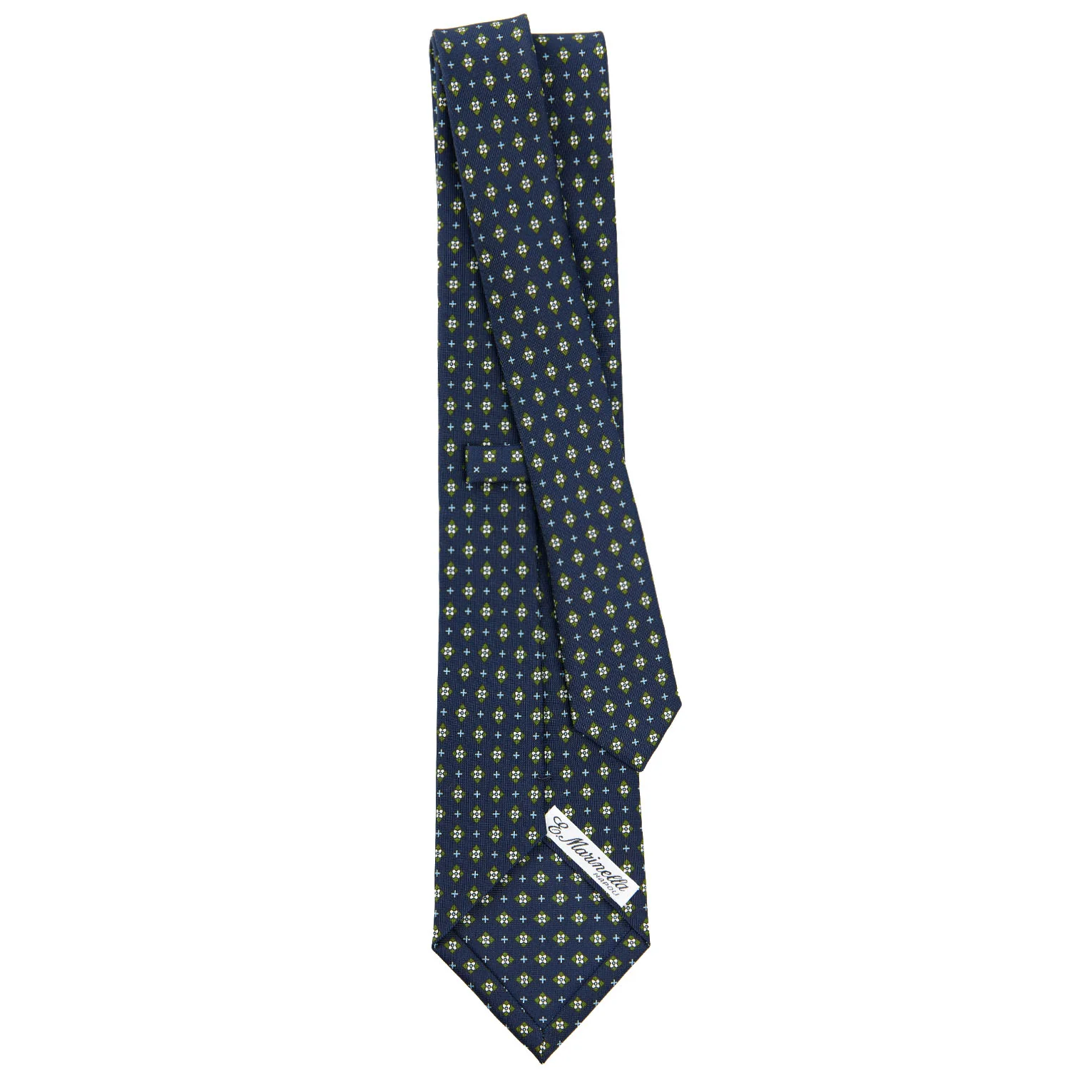 DARK BLUE SARTORIAL CLASSIC SILK TIE - Image 3