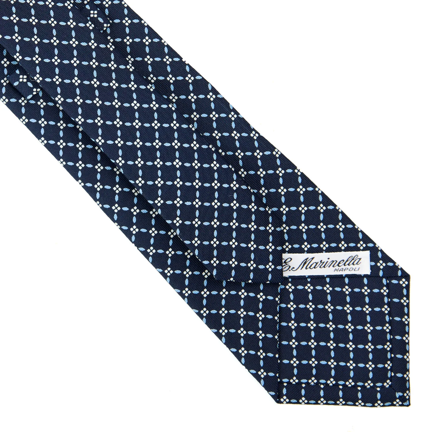 DARK BLUE SARTORIAL CLASSIC SILK TIE - Image 4